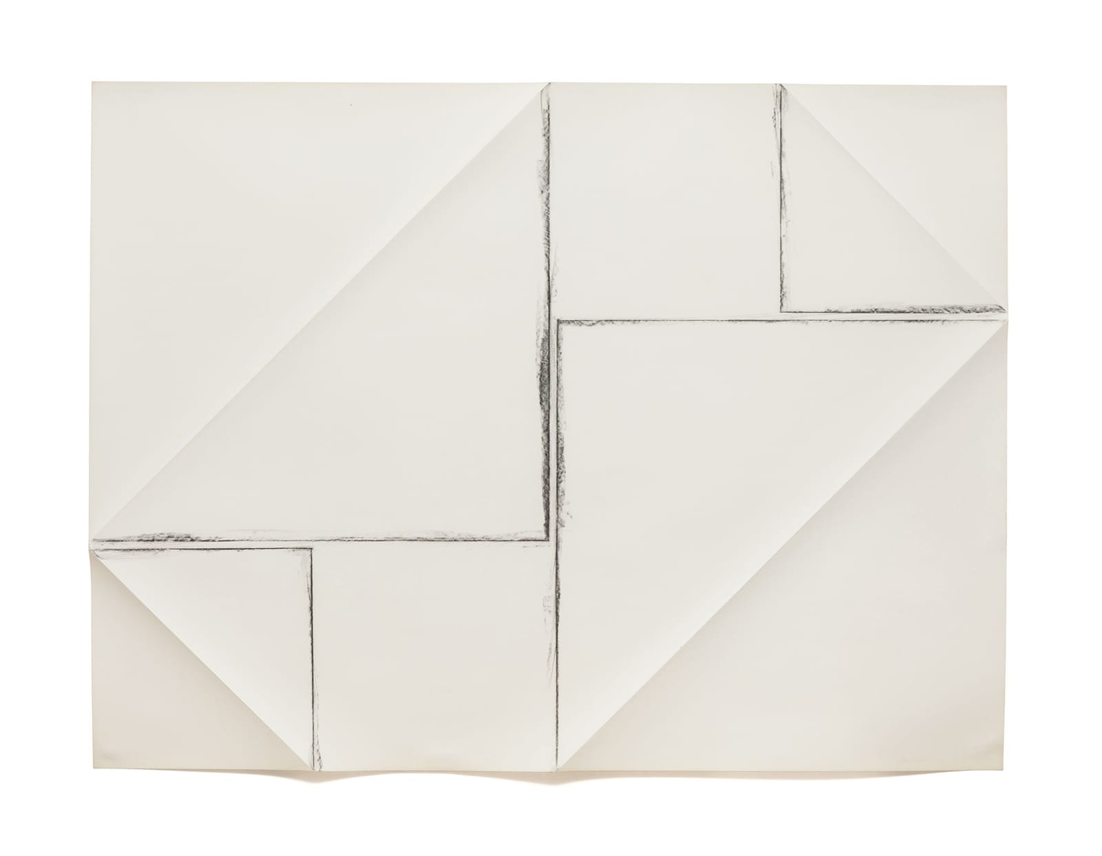 a geometric abstract drawing
