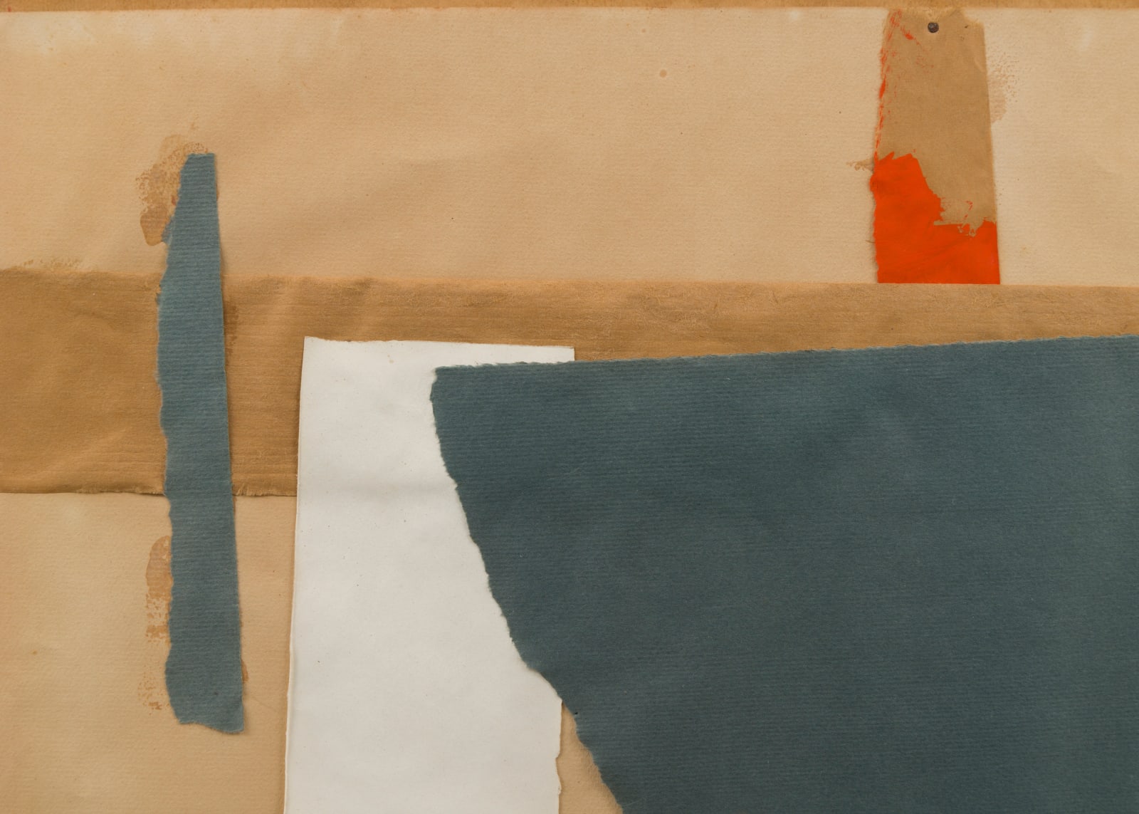 detail of an abstract collage