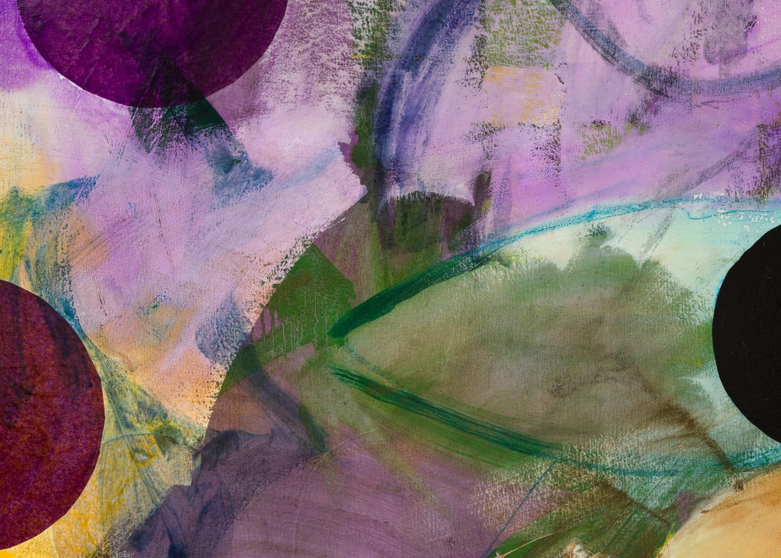 detail of green eyeball