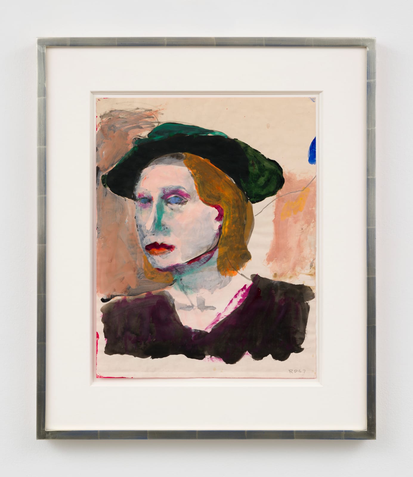 a drawing of a woman