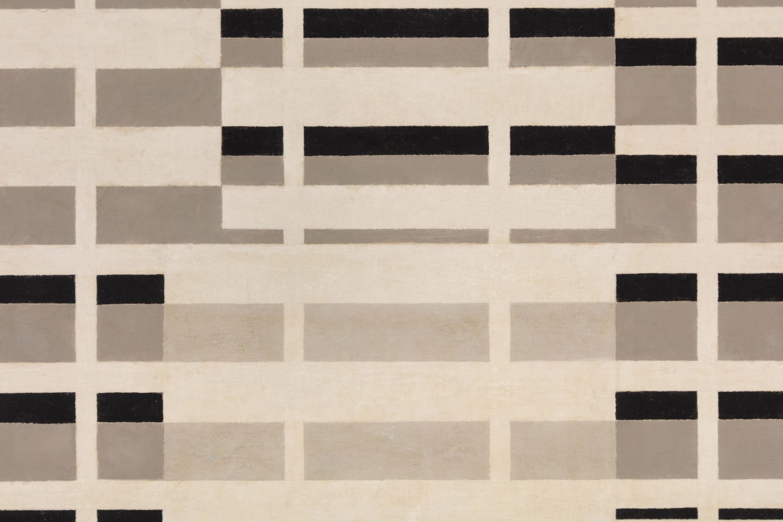 a geometric abstract painting