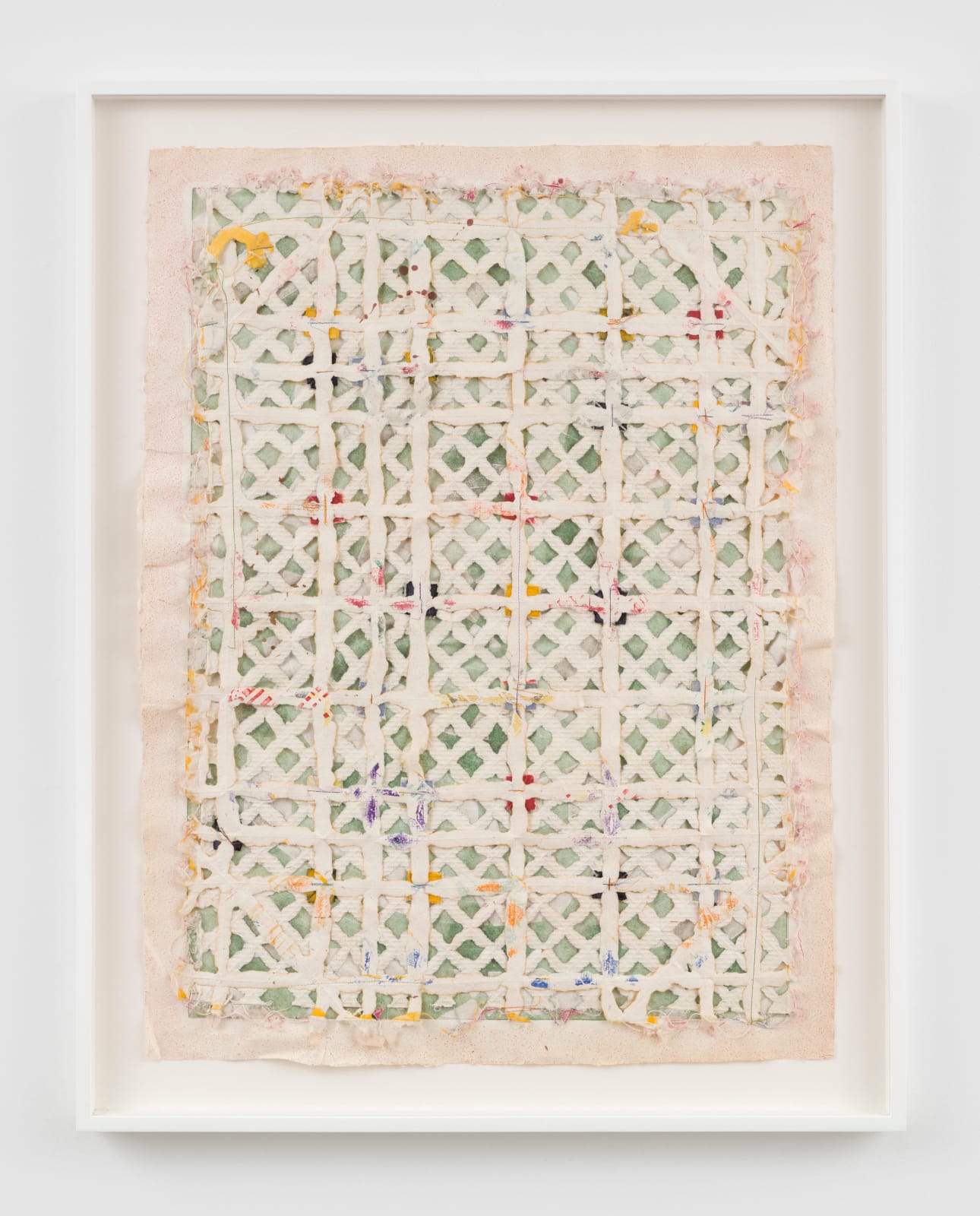 abstract work on paper