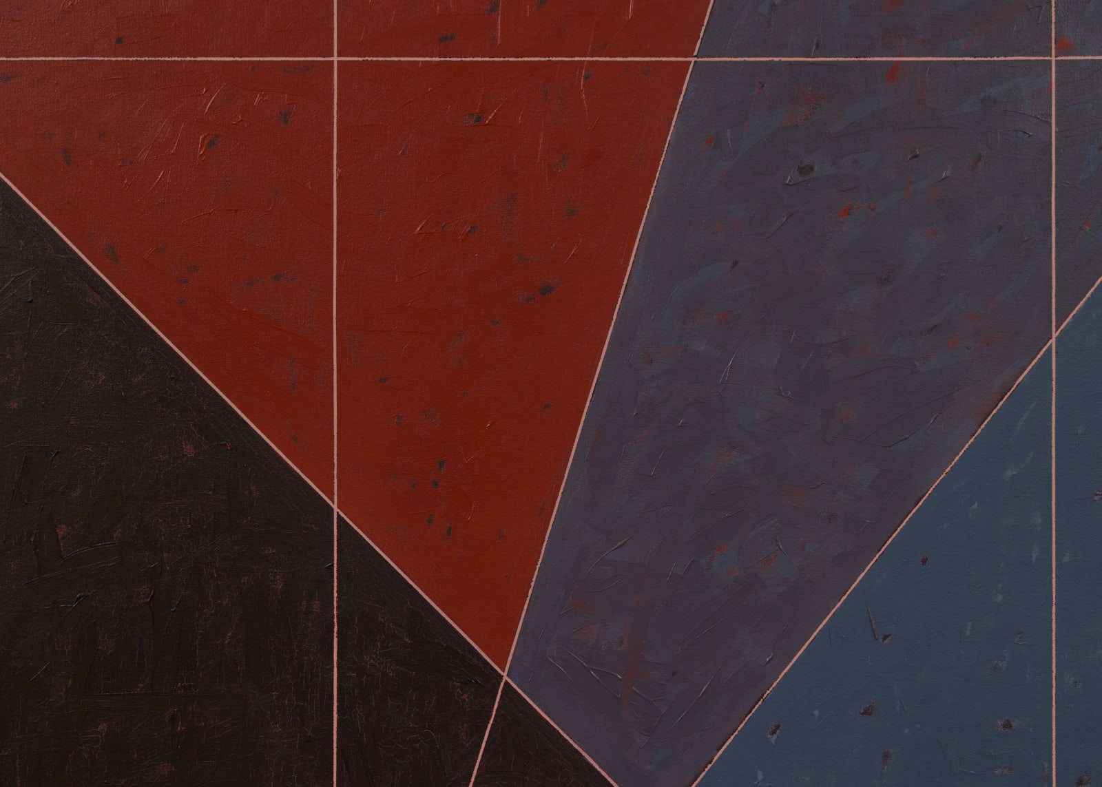 detail of geometric abstract painting