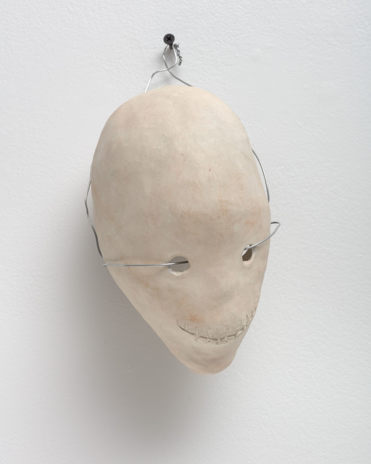 a ceramic skull