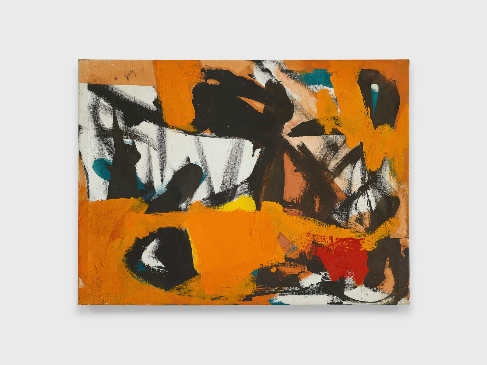 Gestural abstract painting