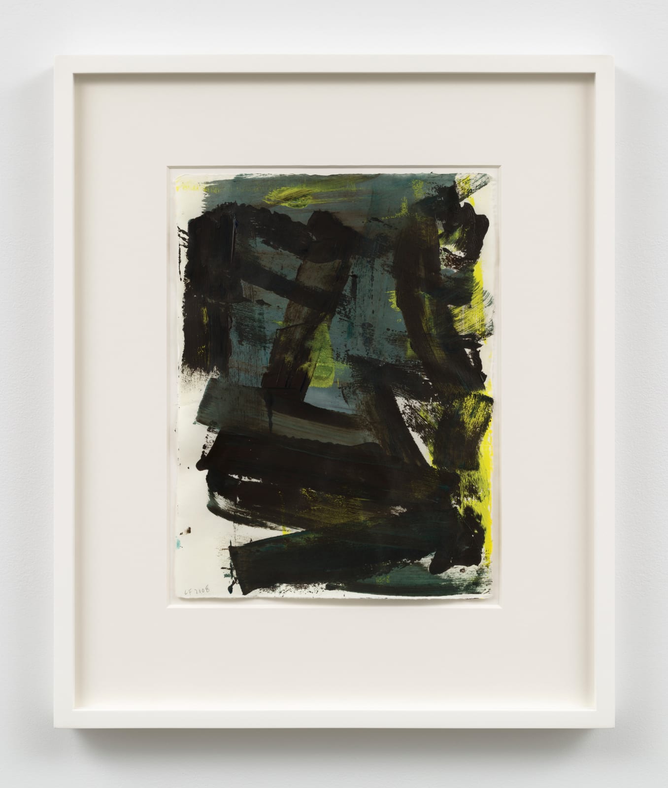 gestural abstract drawing