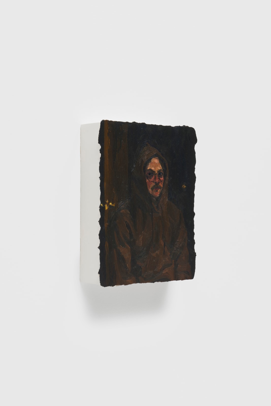 Samuel Guy, Brown Hoodie, 2023