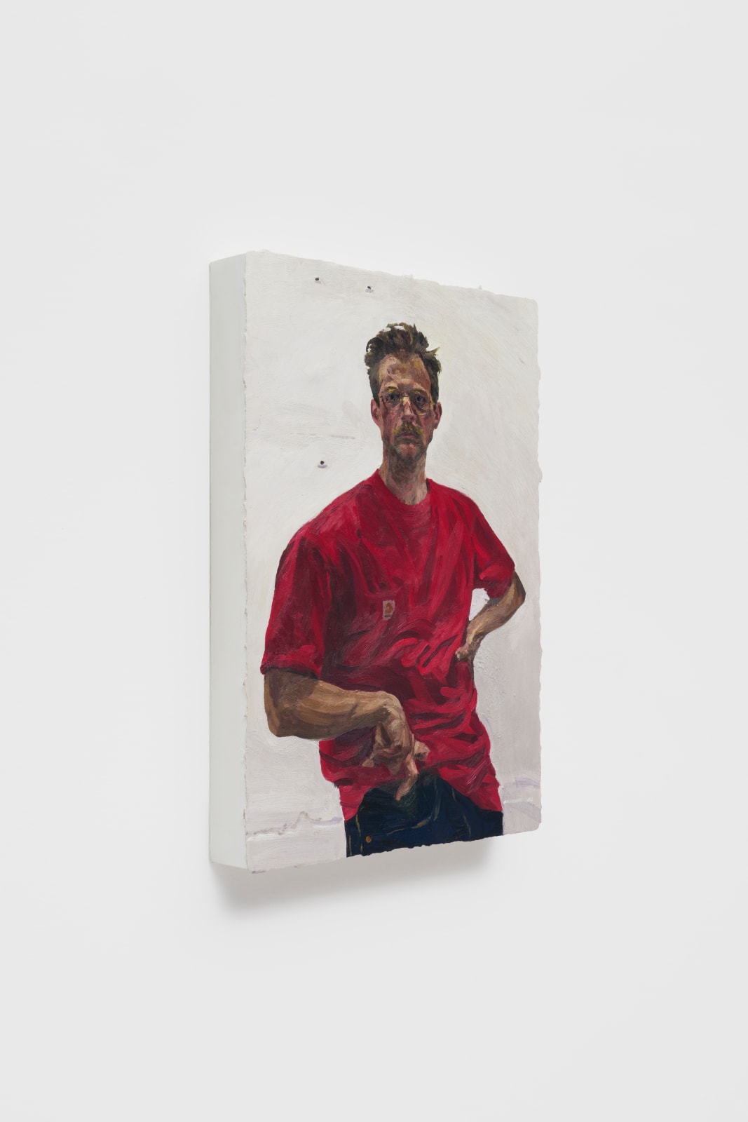 Samuel Guy, White, Red and Blue, 2023