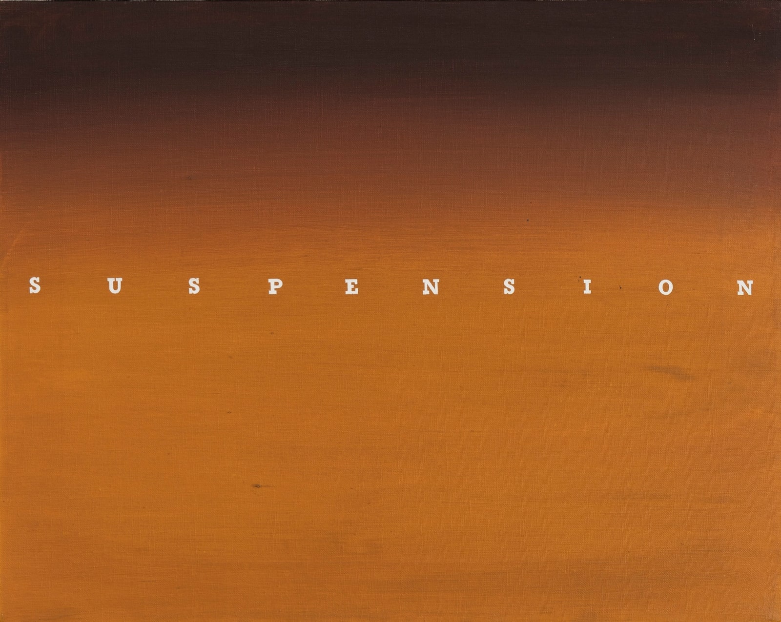 Ed Ruscha, Suspension, 1968-71