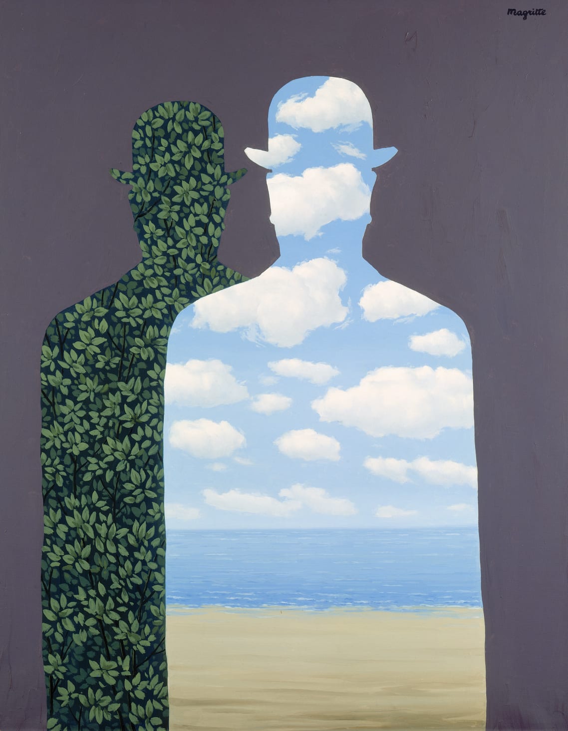René Magritte, La Belle Société, 1965-1966