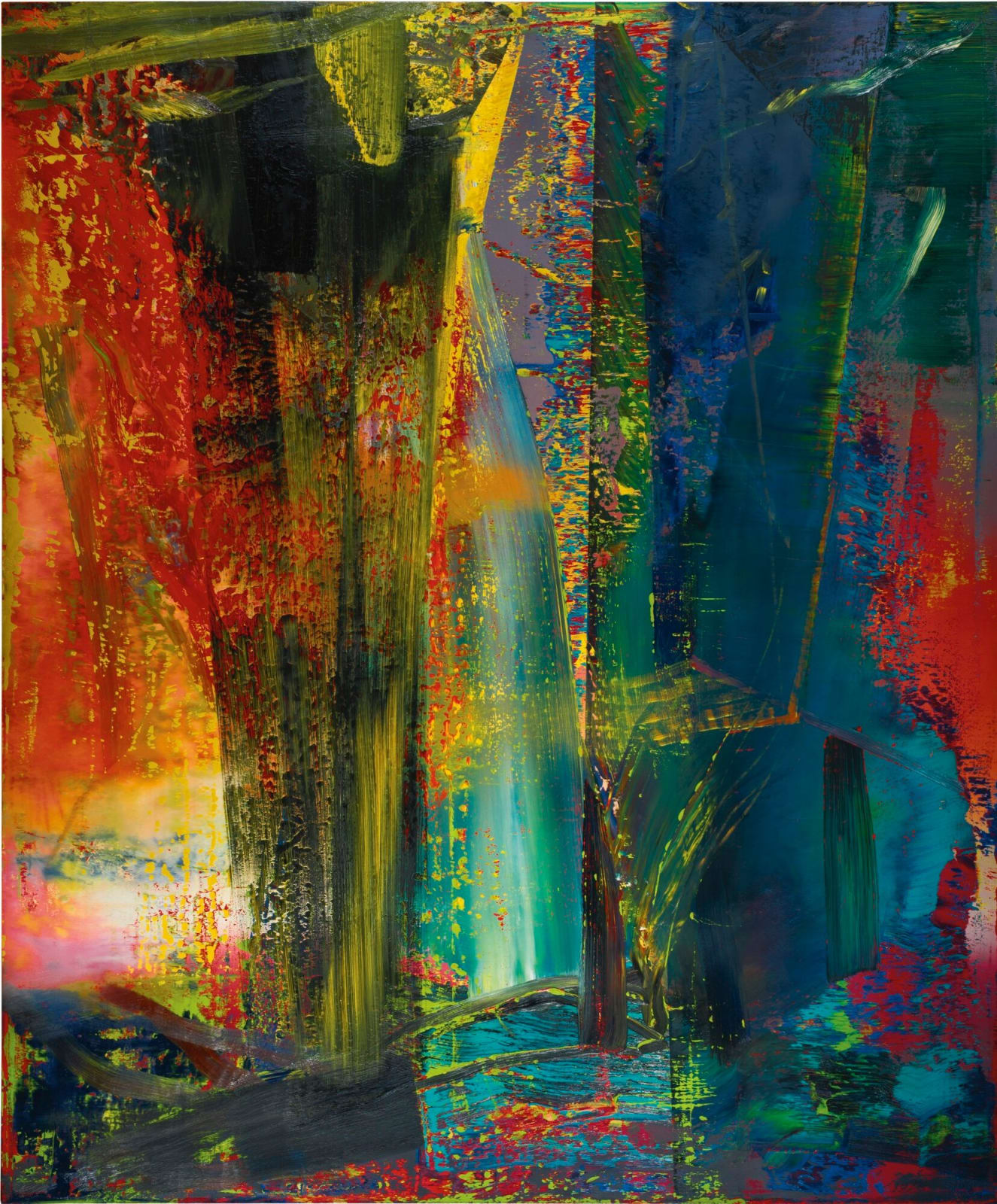 Gerhard Richter Abstraktes Bild 1986 Vedovi Gallery