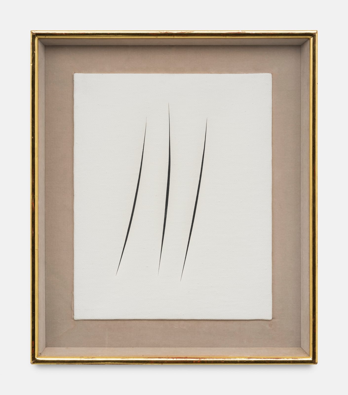 Lucio Fontana, Concetto Spaziale, Attese, 1962