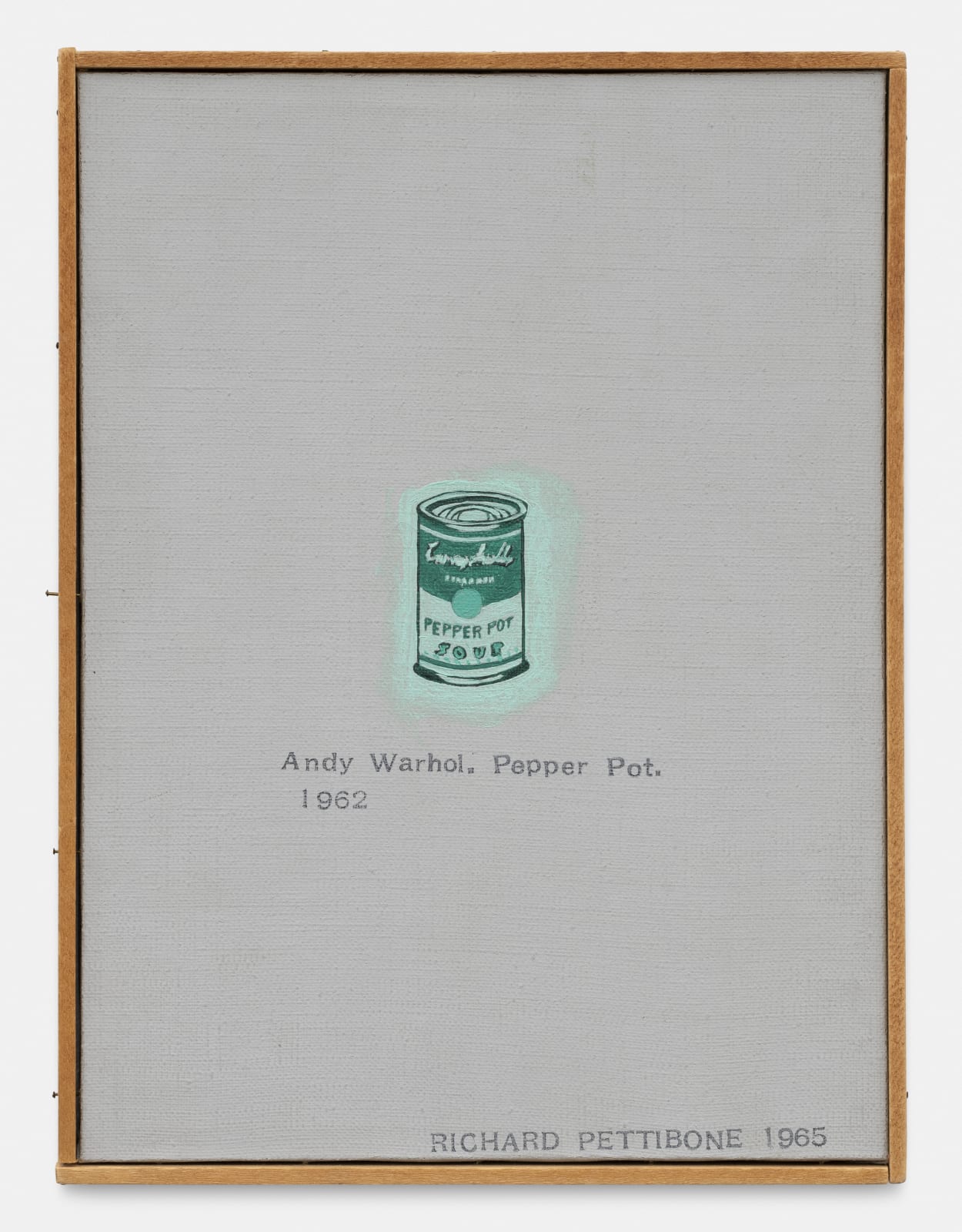 Richard Pettibone, Andy Warhol - Pepper Pot 1962, 1965