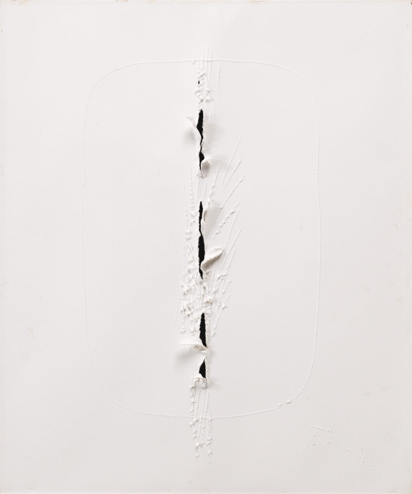 Lucio Fontana, Concetto Spaziale, 1967-1968 | Vedovi Gallery