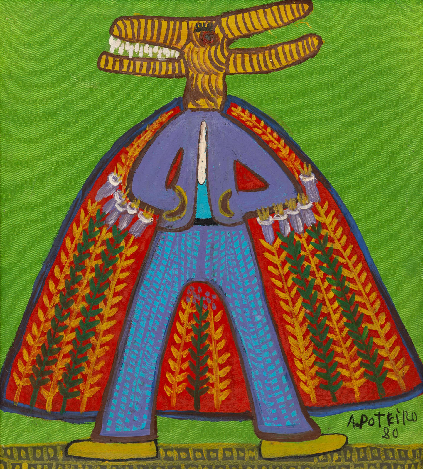 Antônio Poteiro, O Mascarado da Cavalhada, 1980