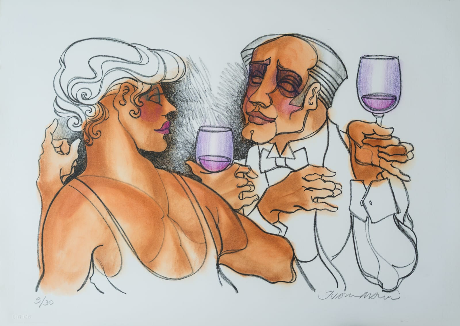 Juarez Machado, Sem Título (10 Gravuras)