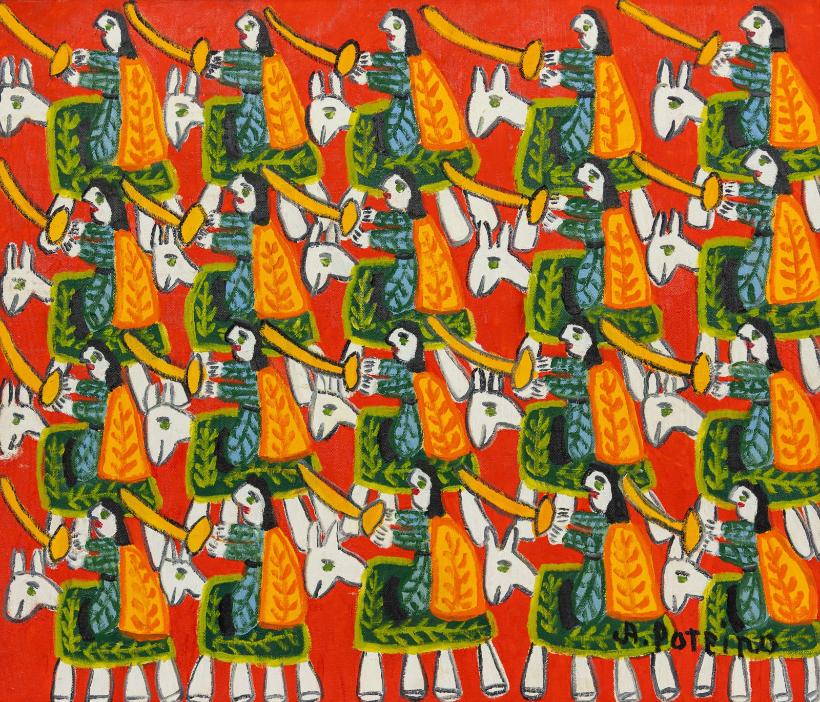 Antônio Poteiro, Cavalha de lado, 2005