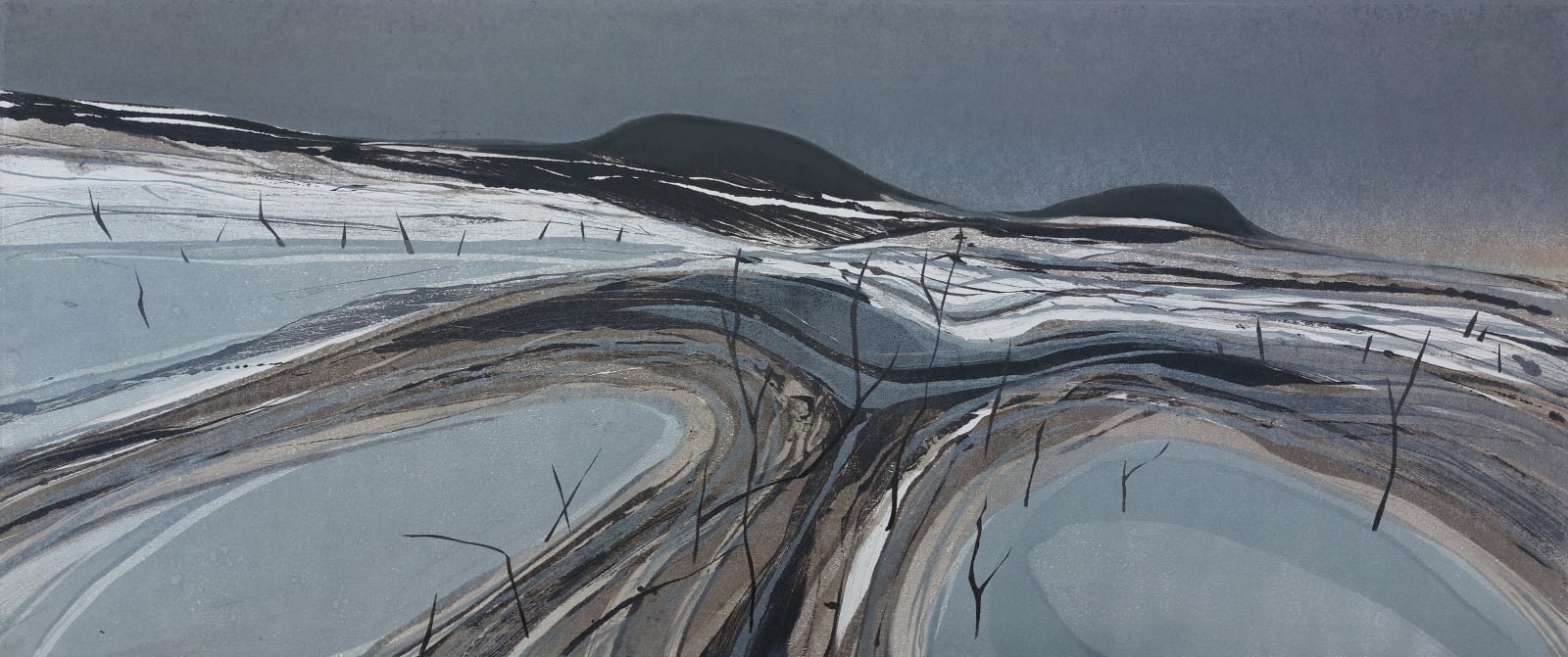 Anita Reynolds, First Light at Saddle Tor, 2024