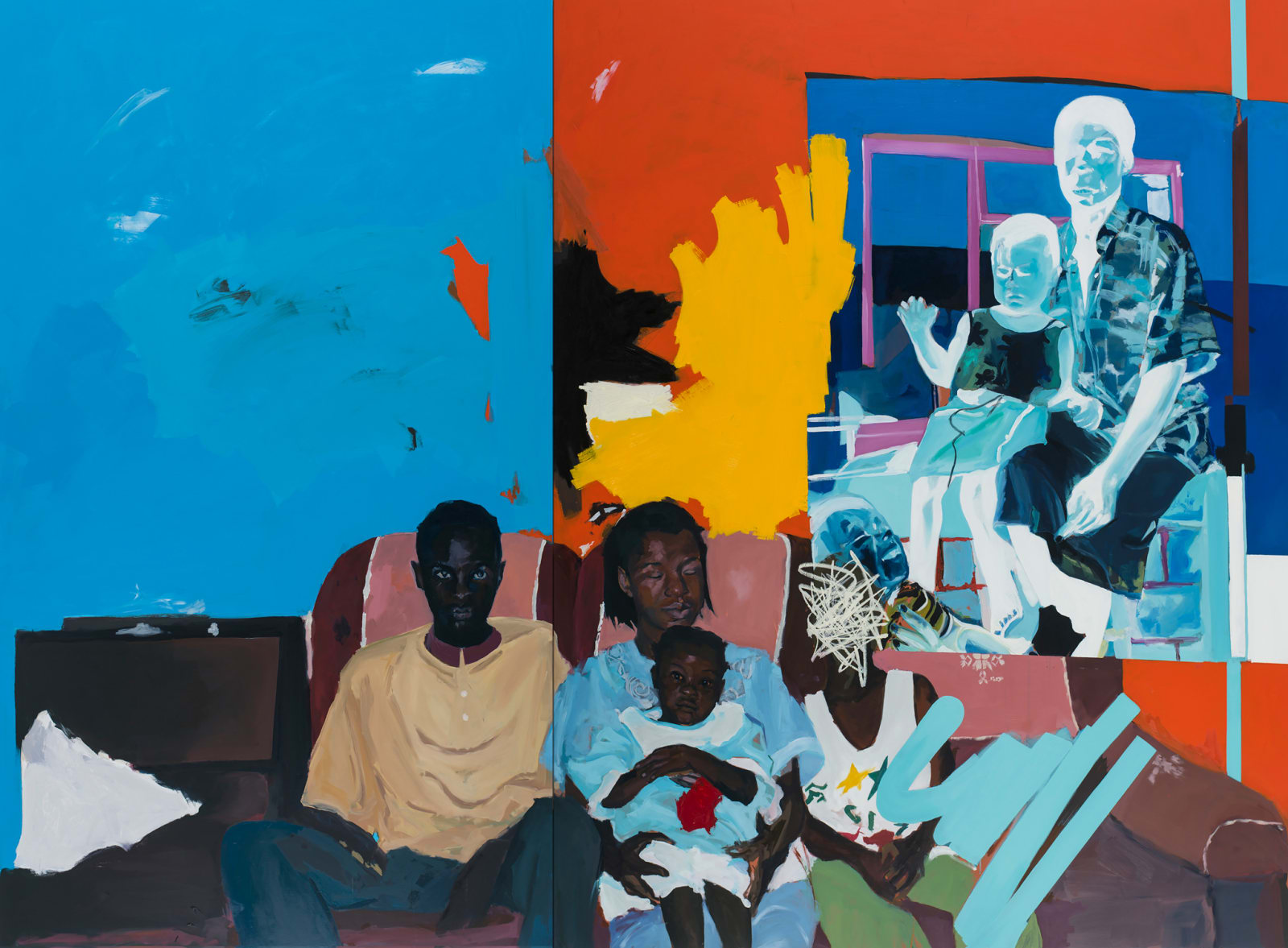 Kudzanai-Violet Hwami, Family Portrait, 2017