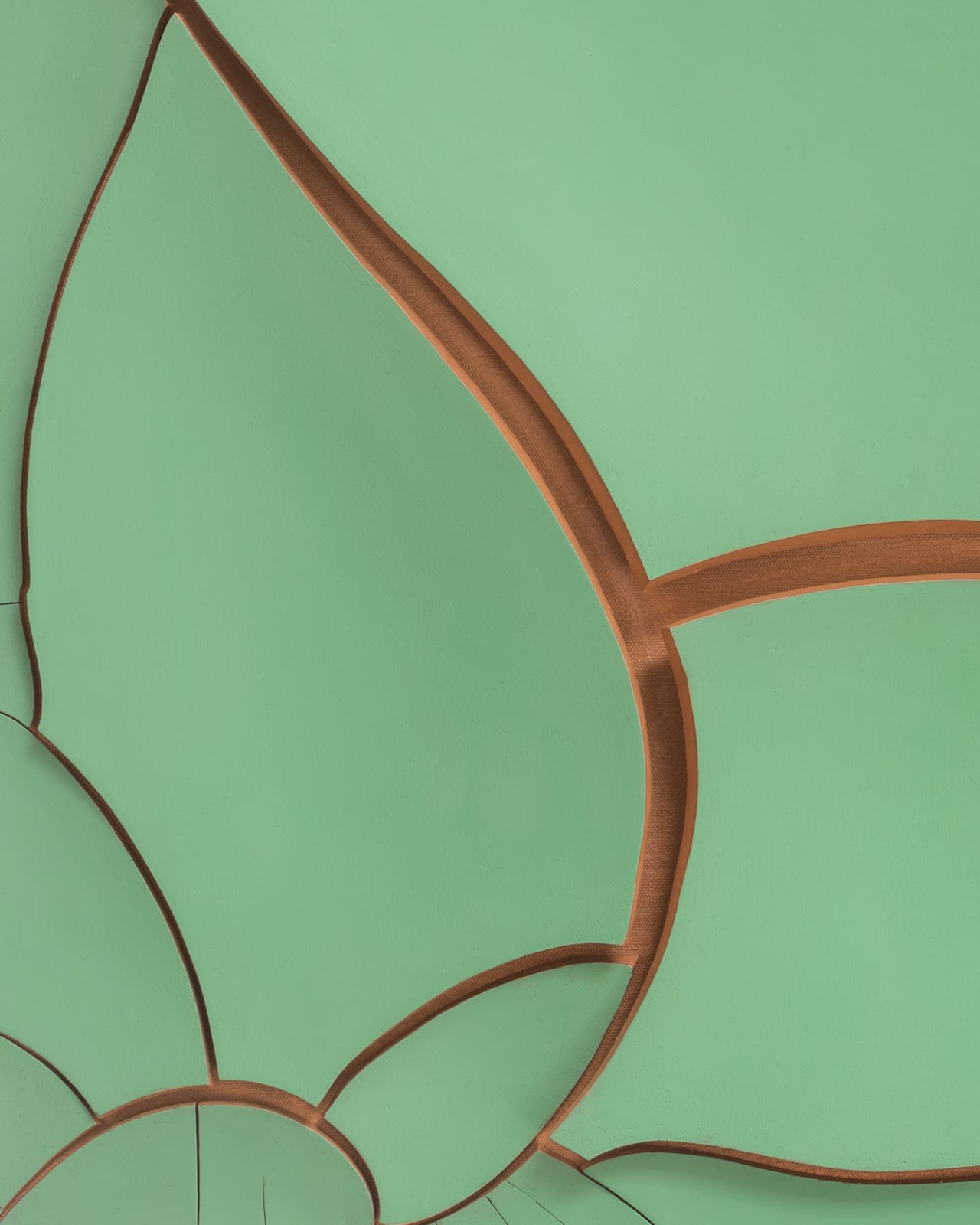 Adriana Varejão, Green Sun, 2025