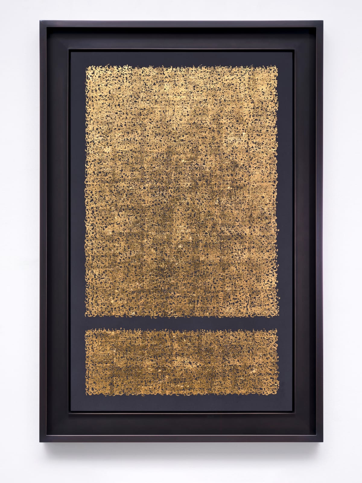 Idris Khan, Time Present, Time Past (Kiswah III), 2025