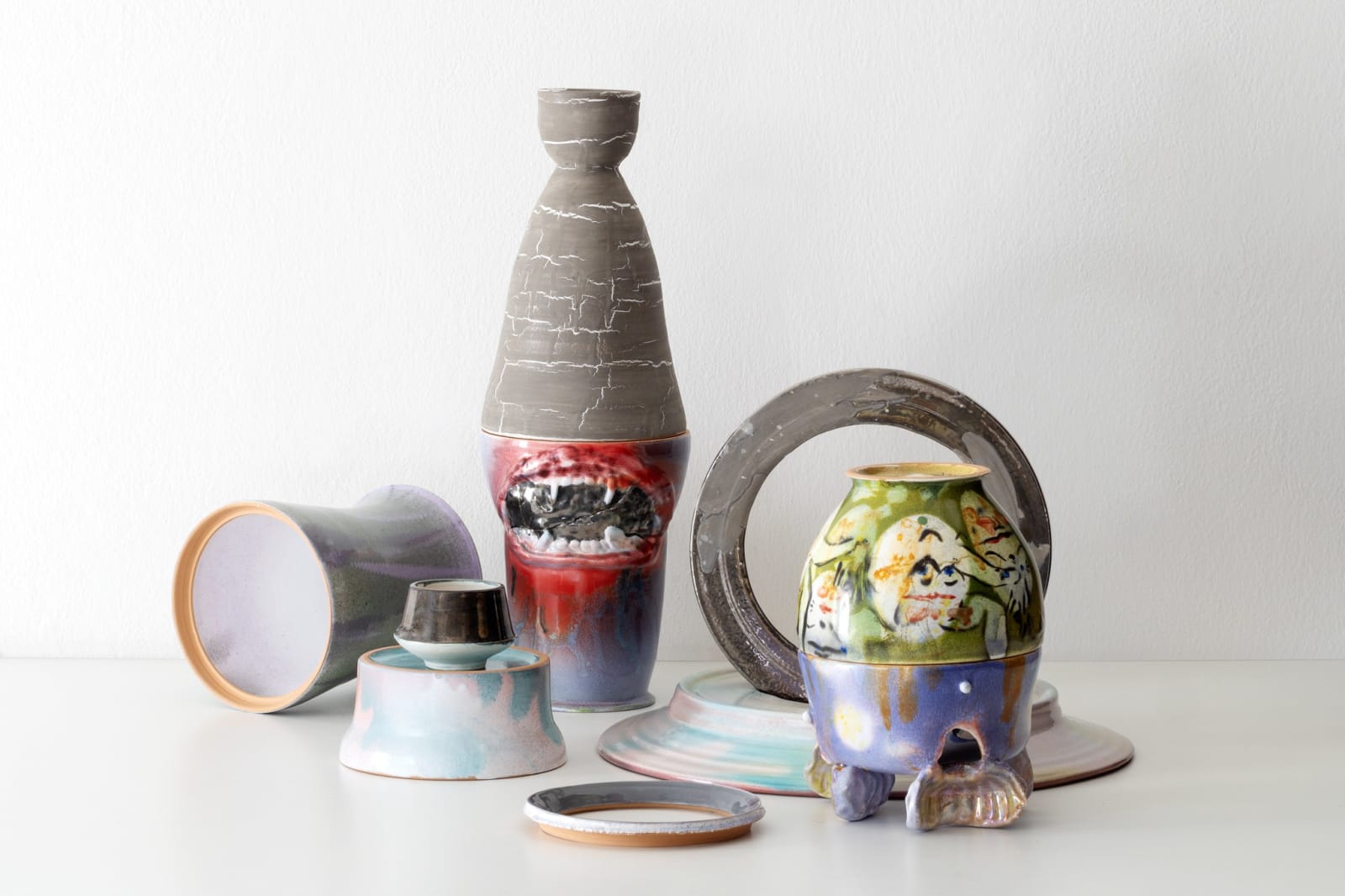 Christian Holstad, Potter’s Field Flowers (Modular Vase), 2025