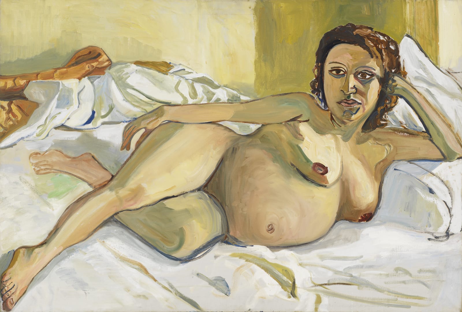 Alice Neel, Pregnant Maria, 1964