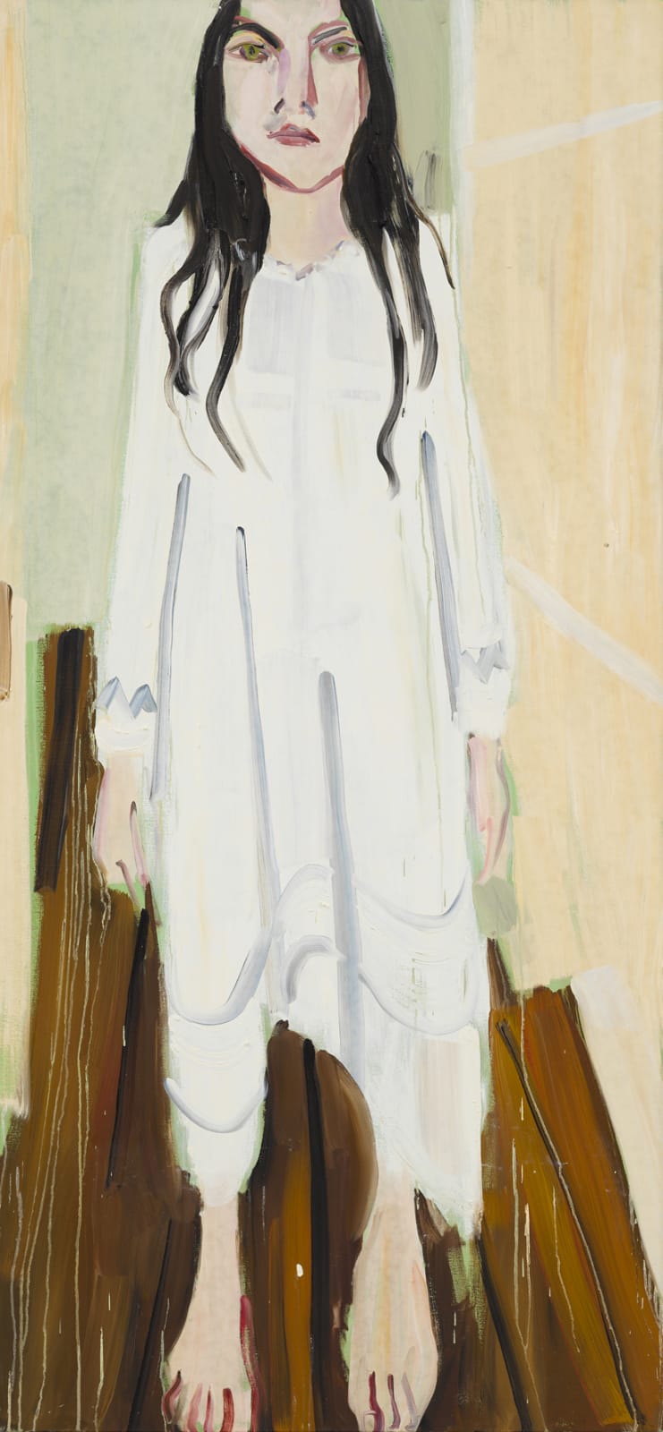 Chantal Joffe, Esme in a Nightgown, 2022