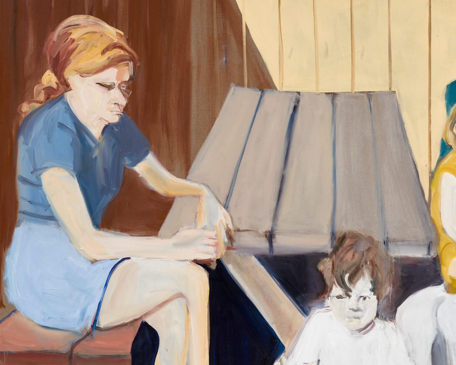 Chantal Joffe, Backyard, 2025