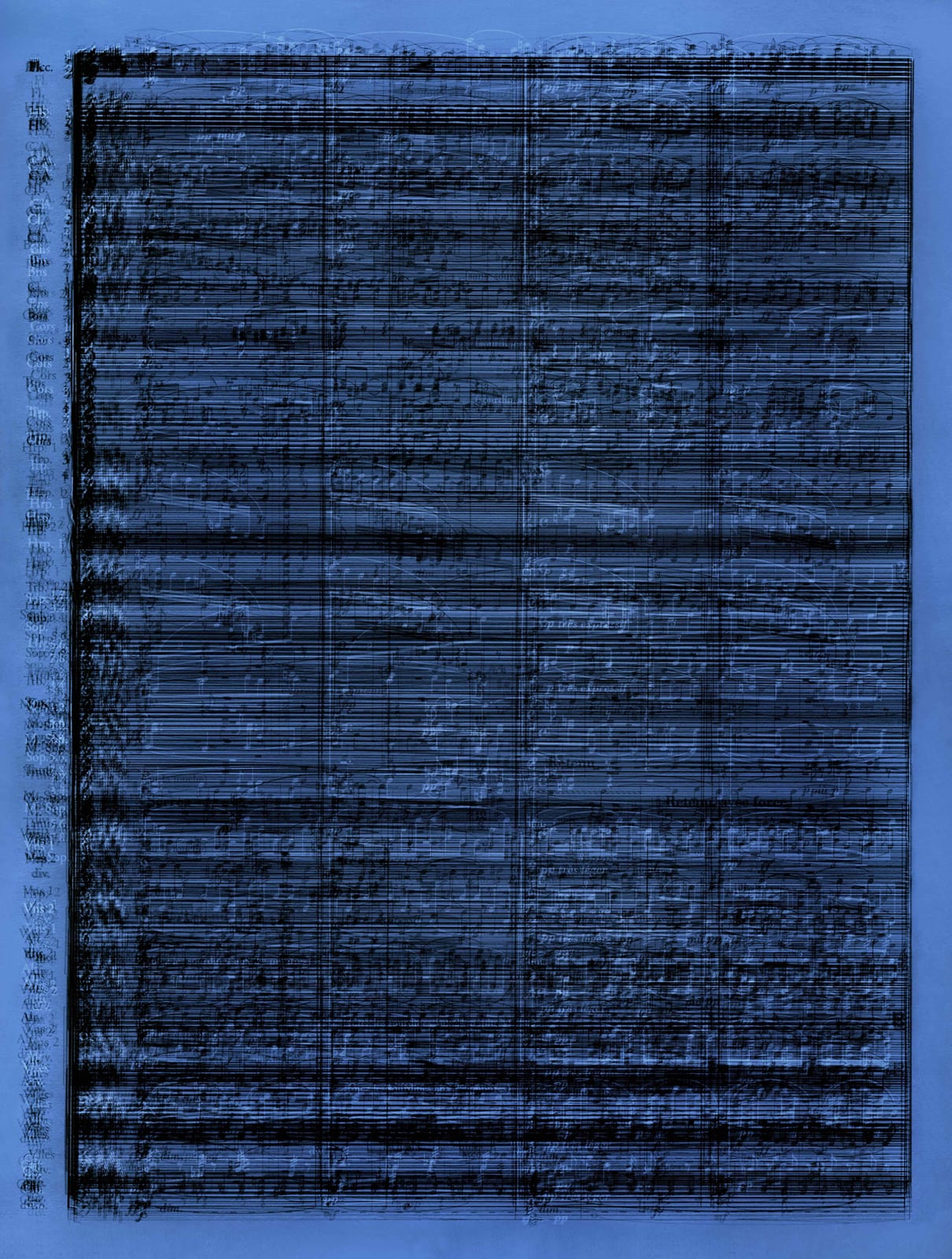 Idris Khan, Lost Happiness, 2019