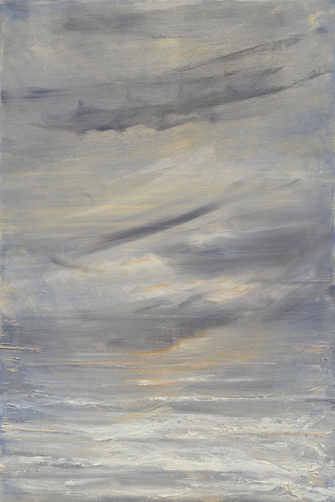 Celia Paul, Storm Clouds Clearing over the Sea, 2017