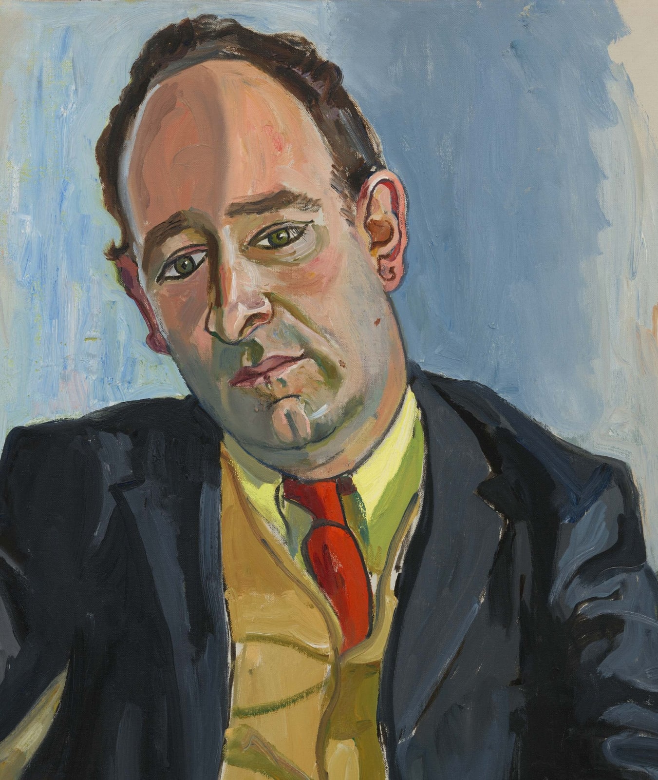 Alice Neel, Ivan Karp, 1965
