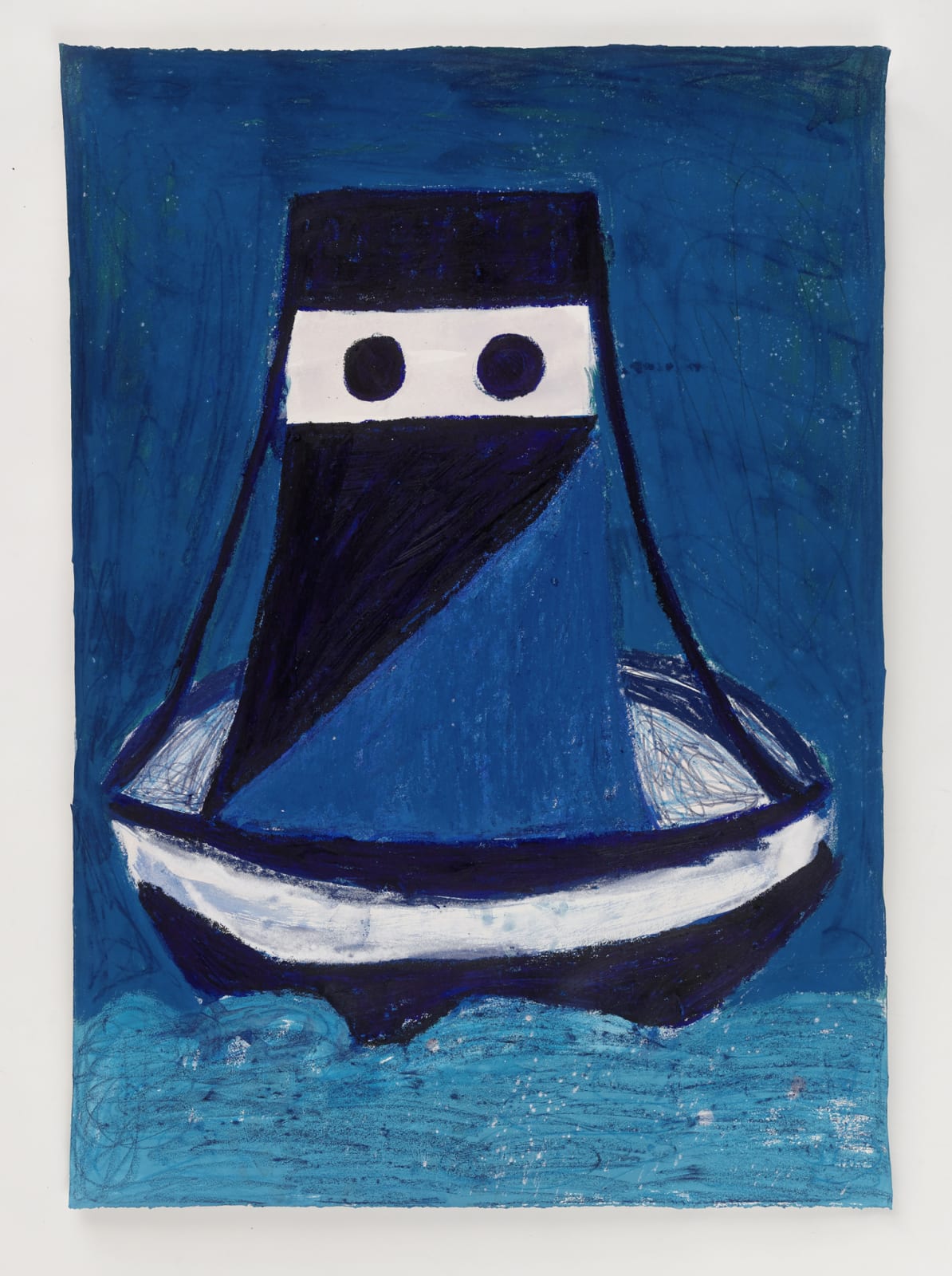 Tal R, eventually all museums will be ships, 2018