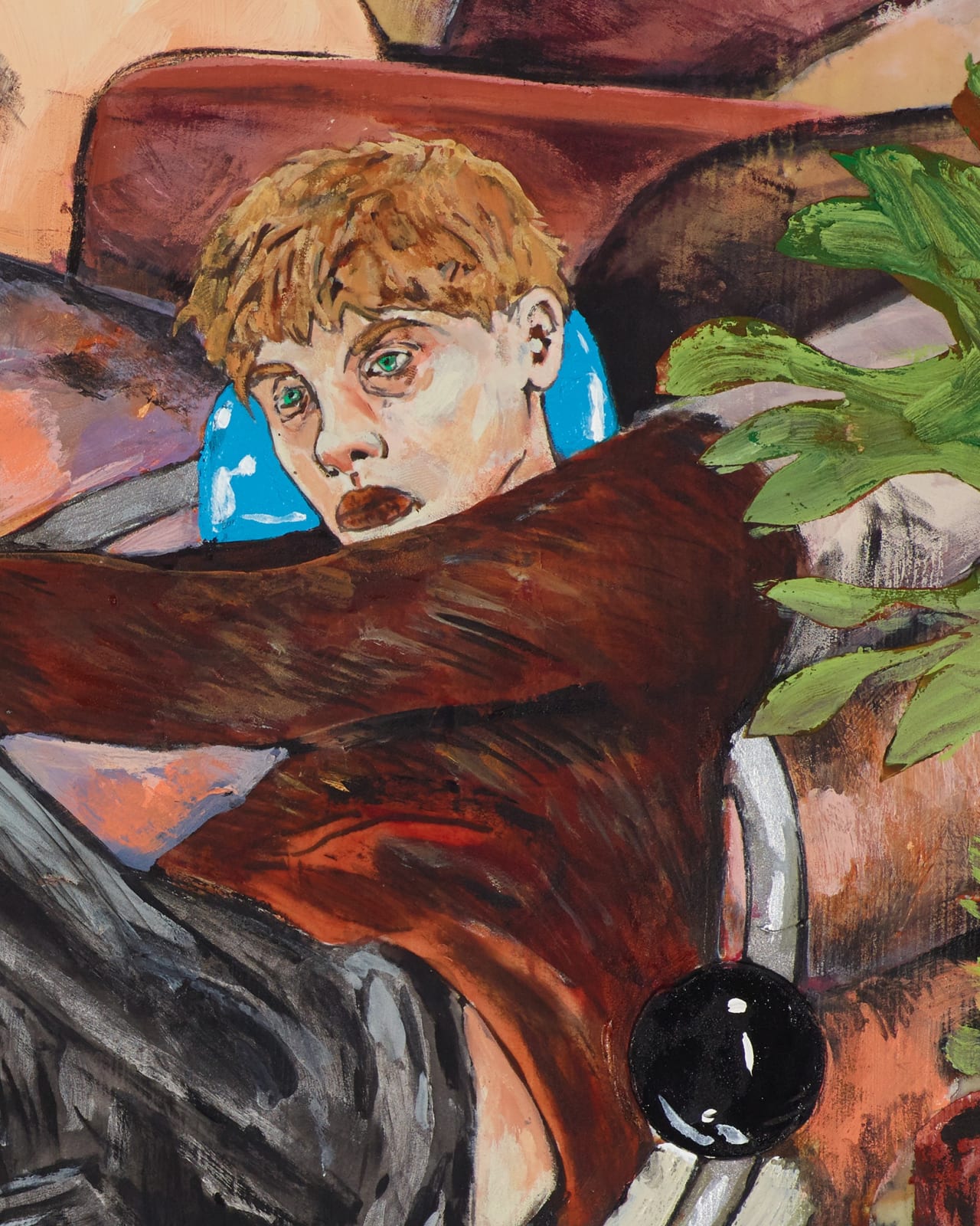 Hernan Bas, Memphis Living (first chair, last chair), 2014