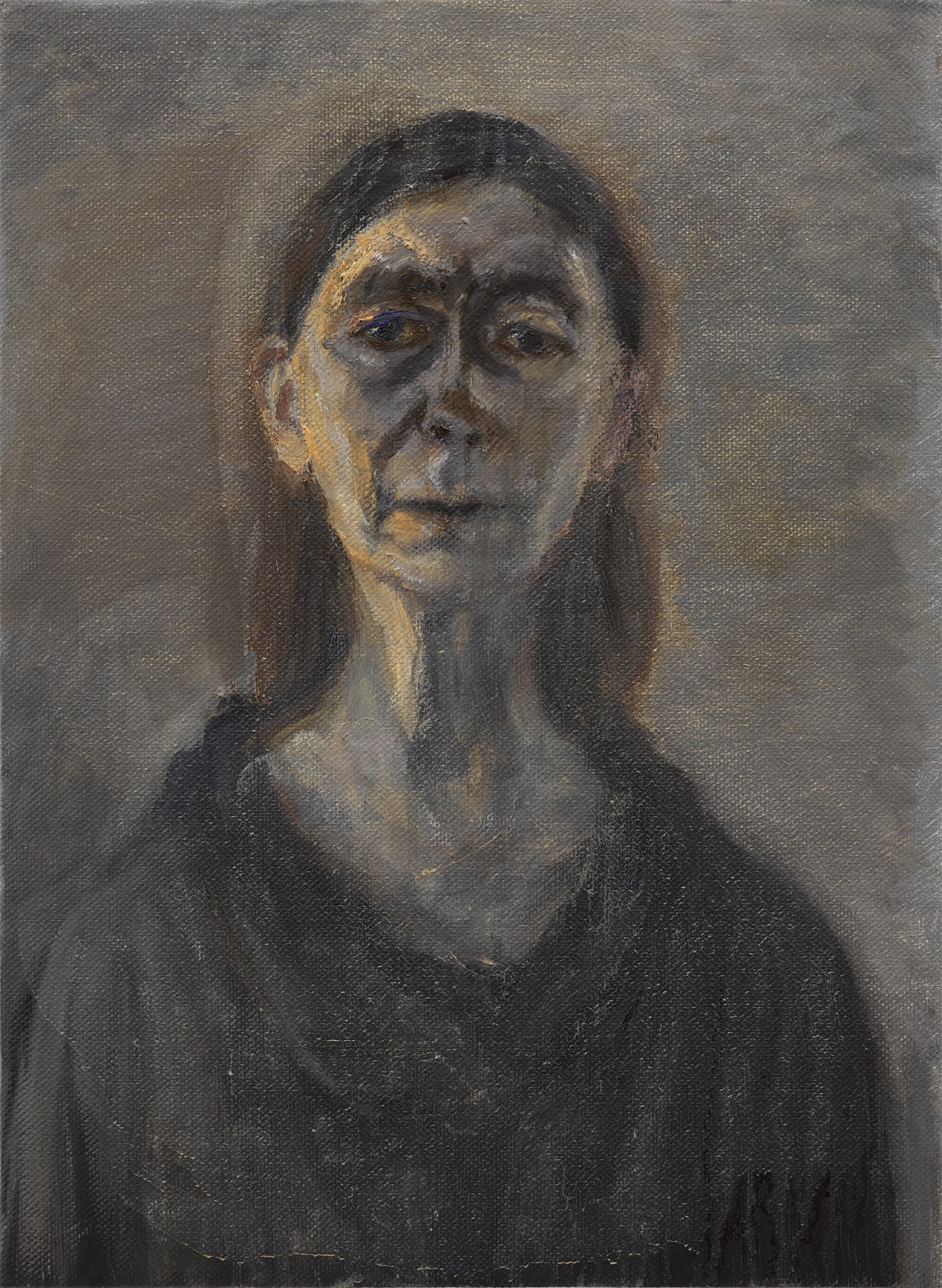 Celia Paul, Self-Portrait, November, 2017
