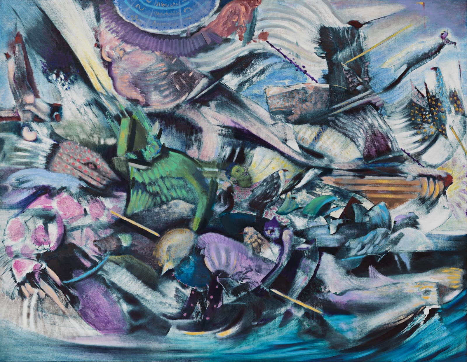 Ali Banisadr, The Flood, 2025