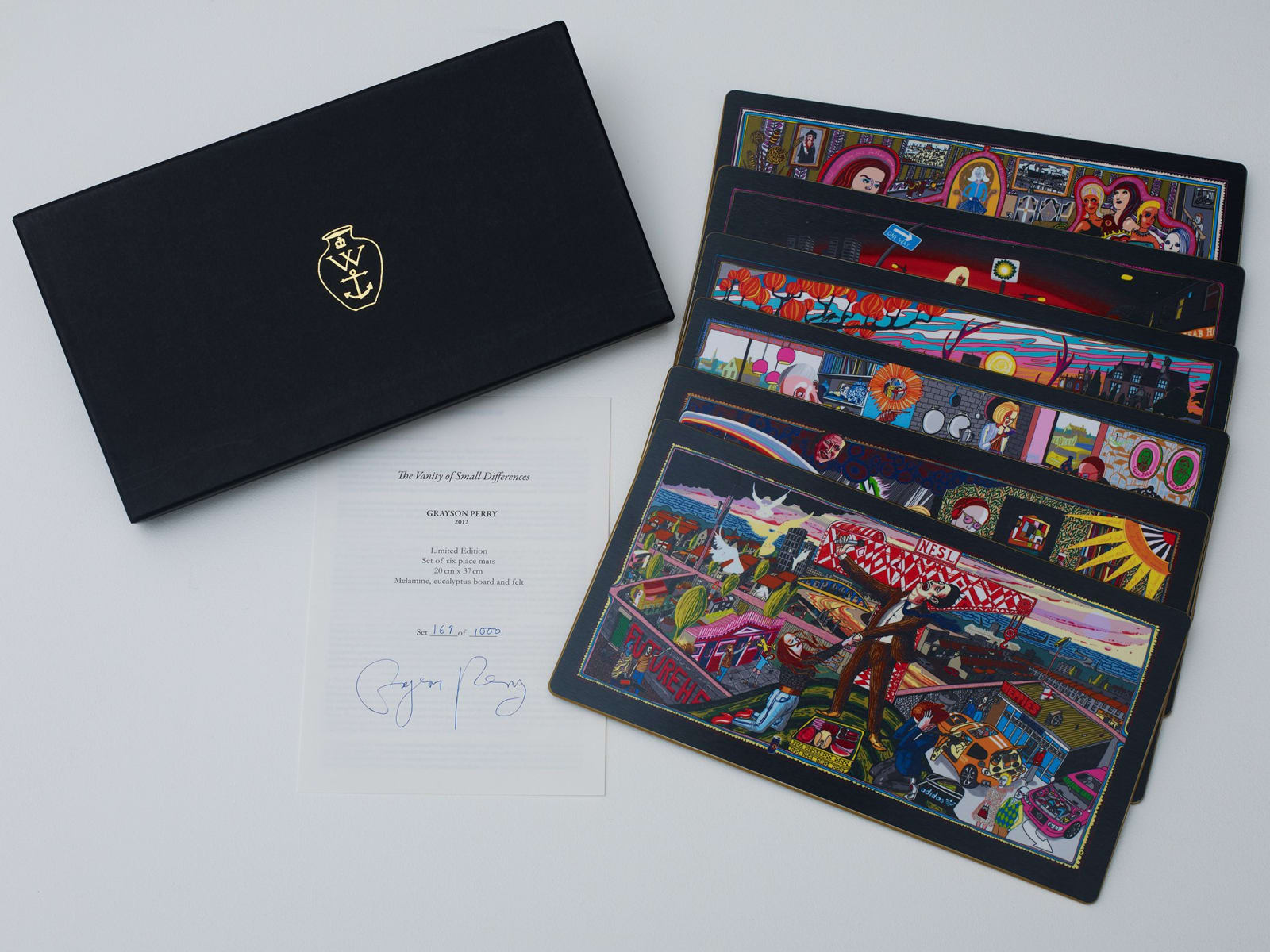 Grayson Perry, The Vanity of Small Differences (place mats), 2012