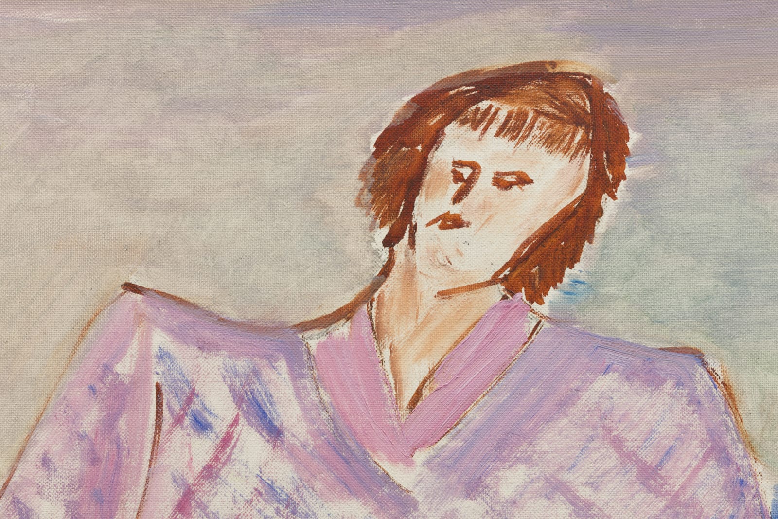 Milton Avery, Lavender Girl, 1963