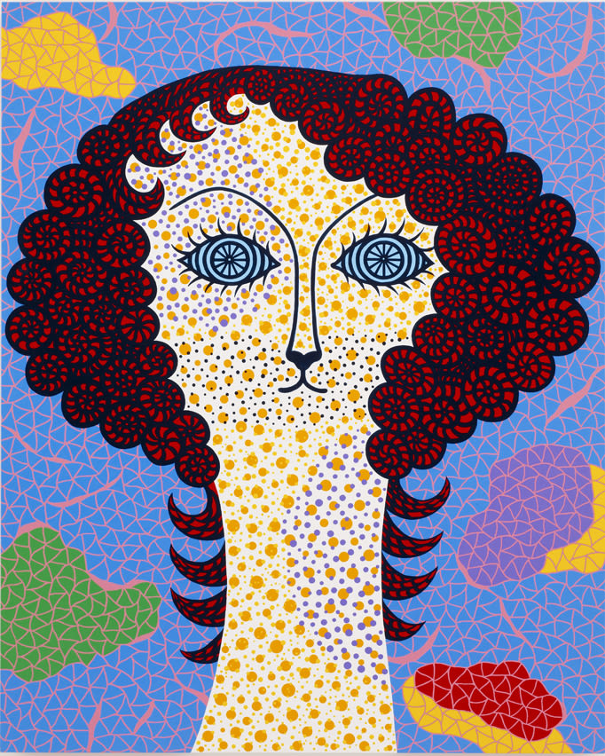 Yayoi Kusama, SELF-PORTRAIT BELROS, 2010