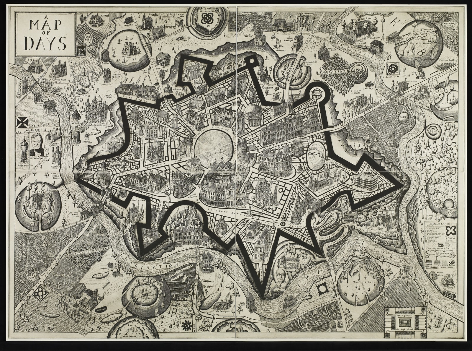 Grayson Perry, A Map of Days, 2013