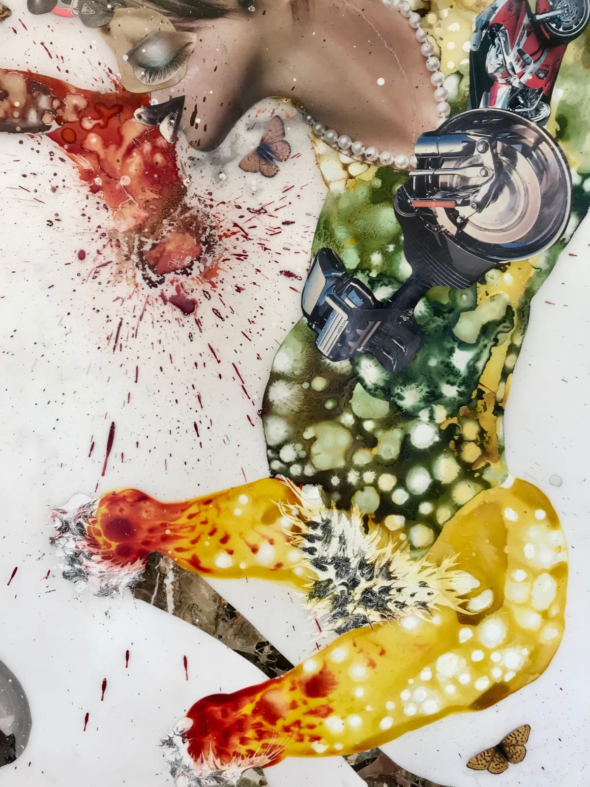 Wangechi Mutu, Patrician's Curse, 2004
