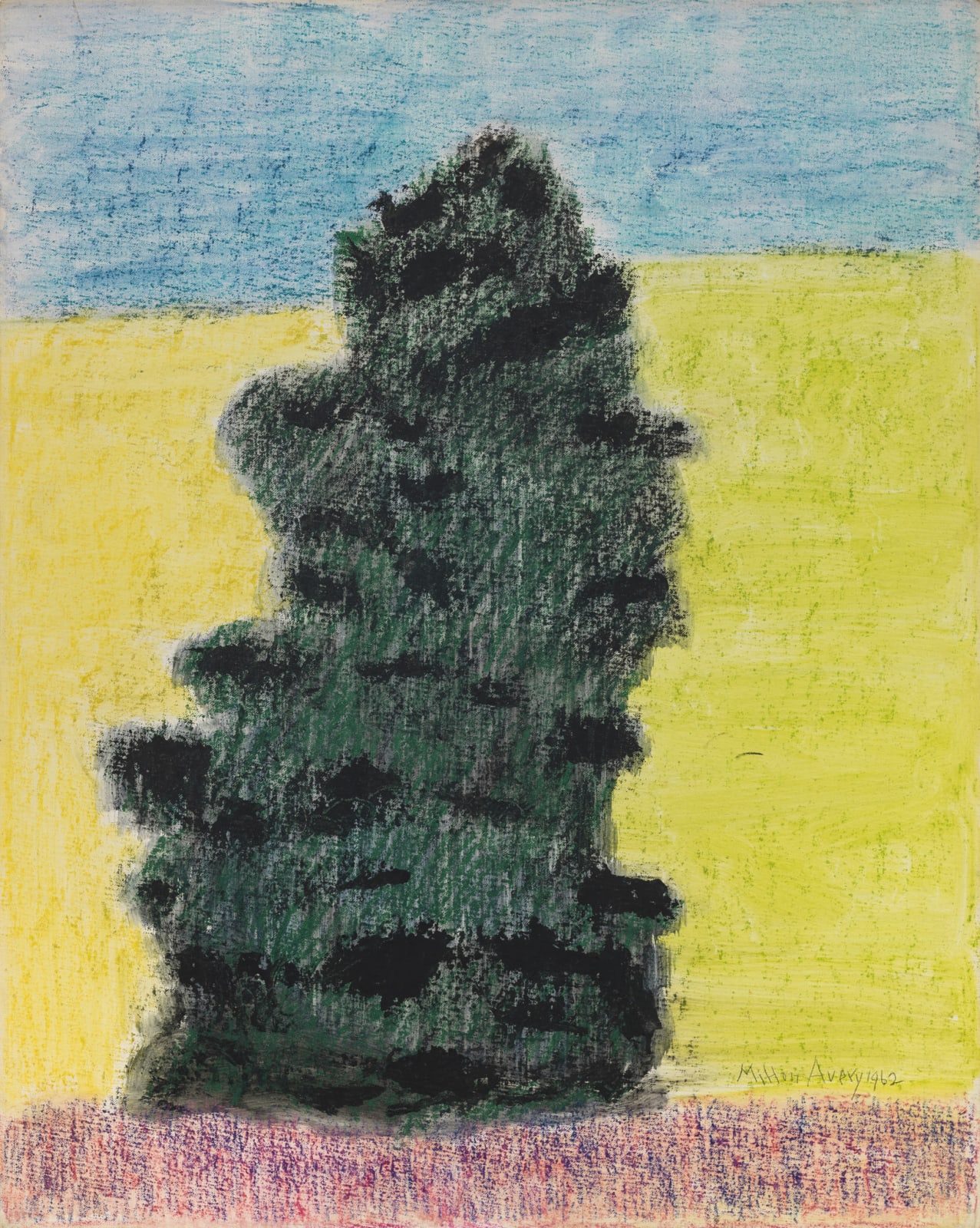 Milton Avery, Dark Fir, 1962