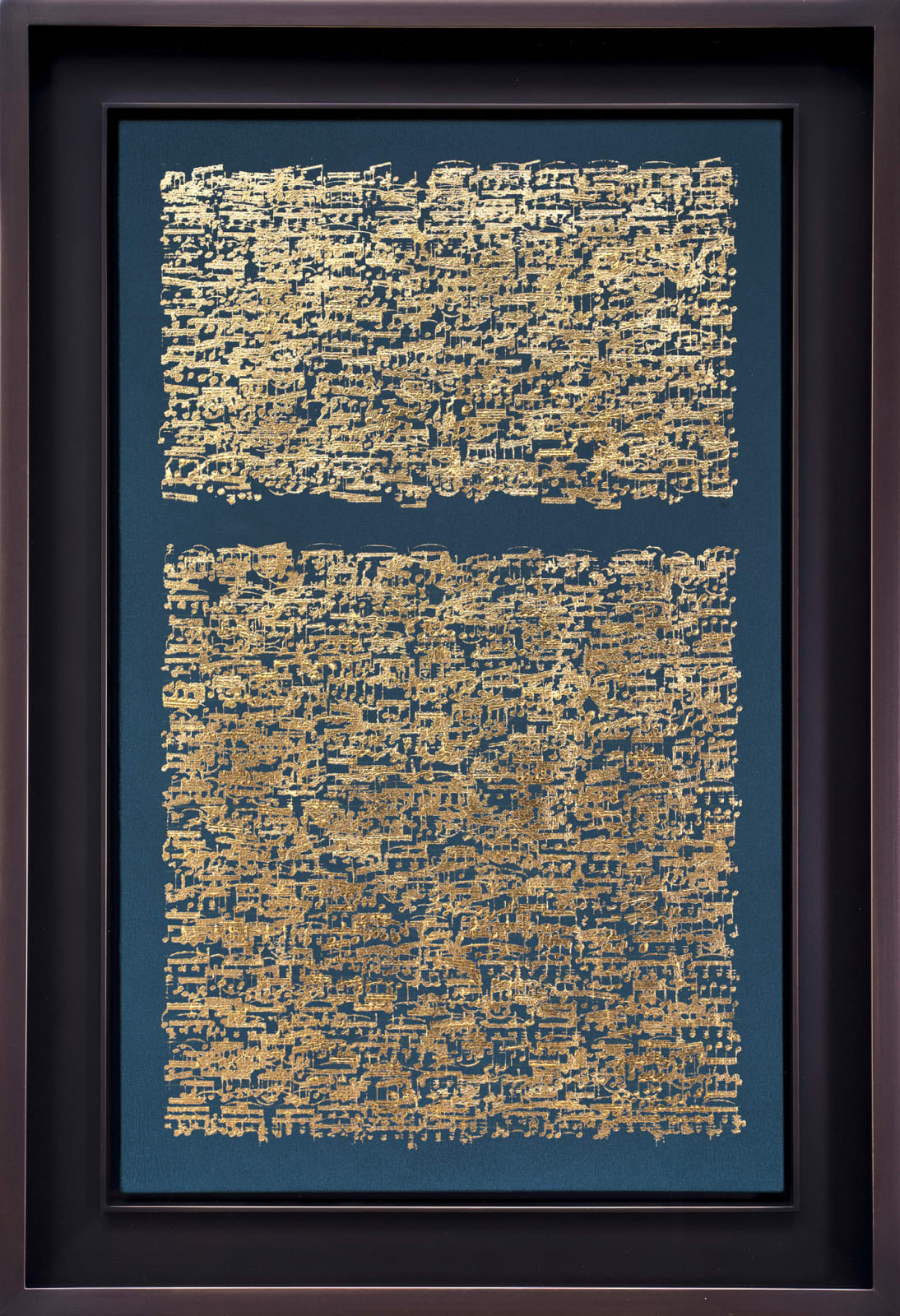 Idris Khan, Time Present, Time Past (Akhdar I), 2025