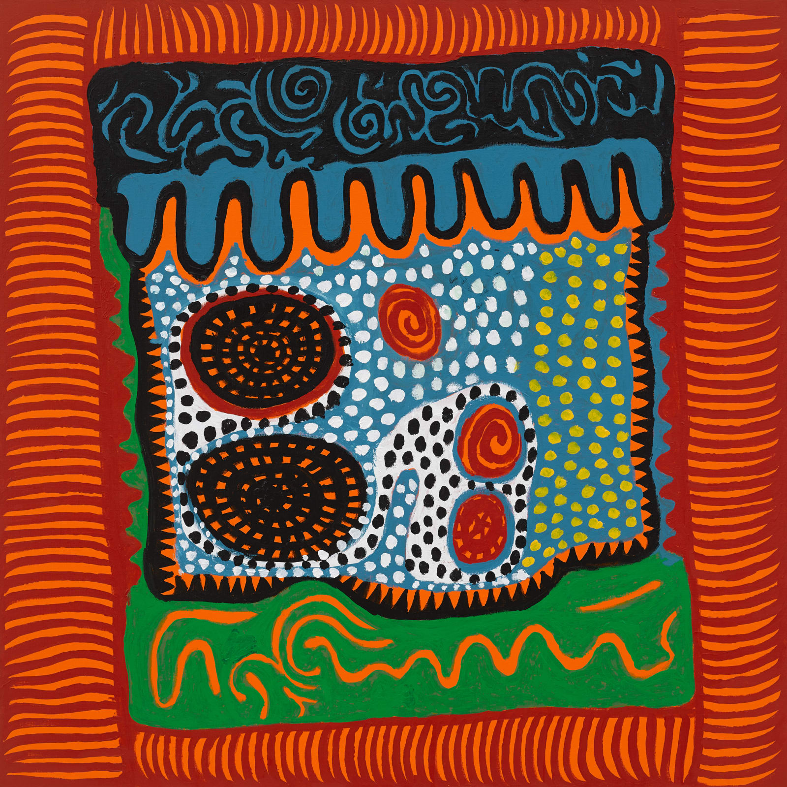 Yayoi Kusama, My Abode of Love in Heaven, 2020