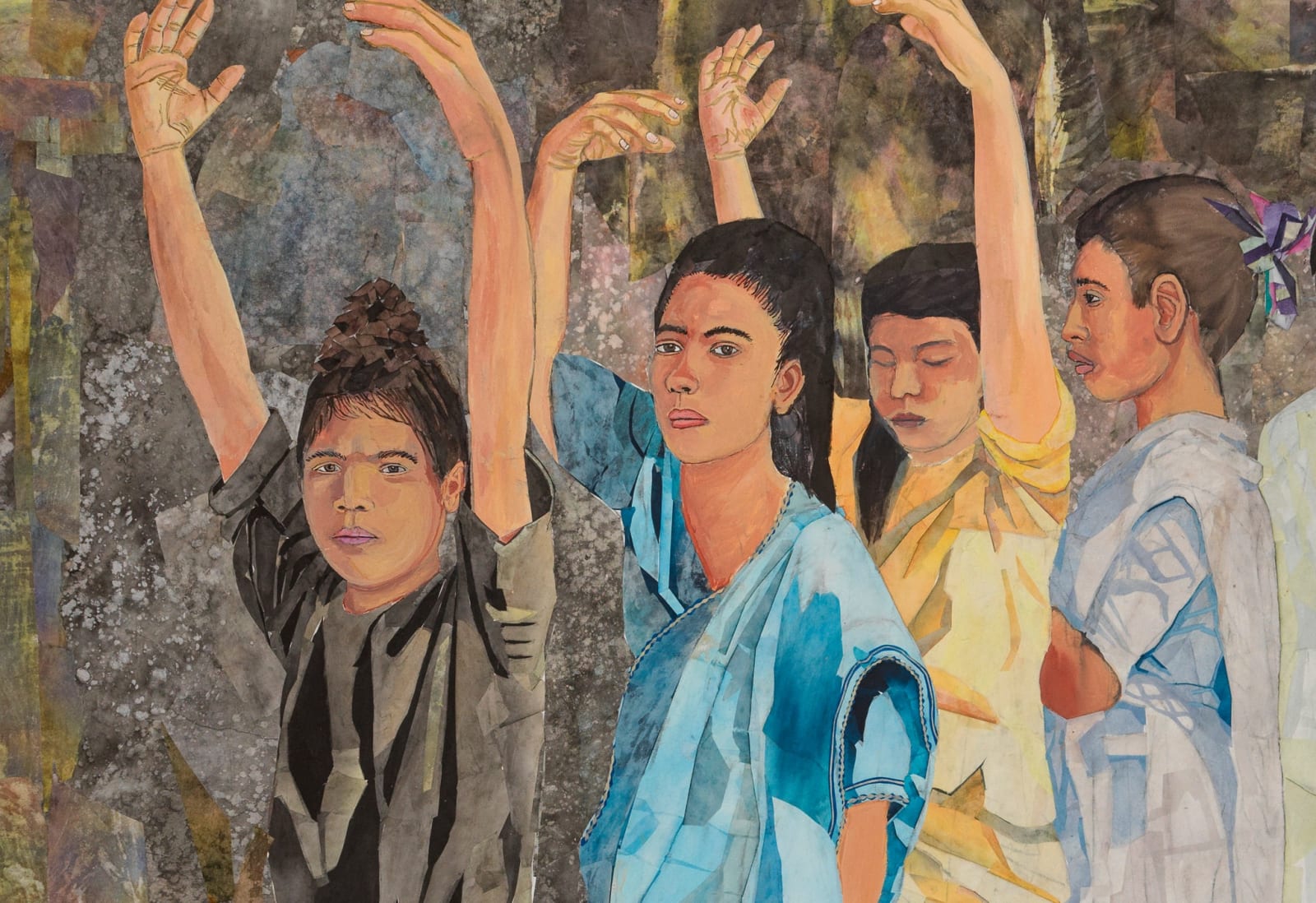 María Berrío, Las Hijas de la Montaña (Children of the Mountain), 2023
