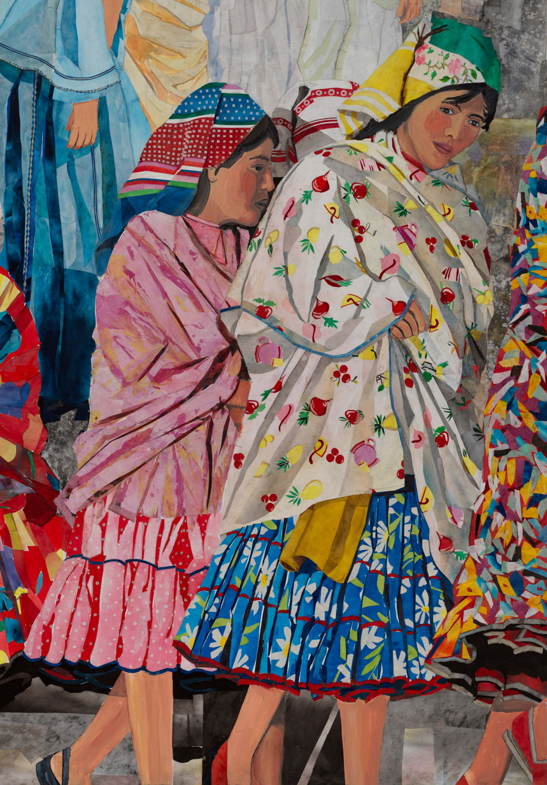 María Berrío, Las Hijas de la Montaña (Children of the Mountain), 2023