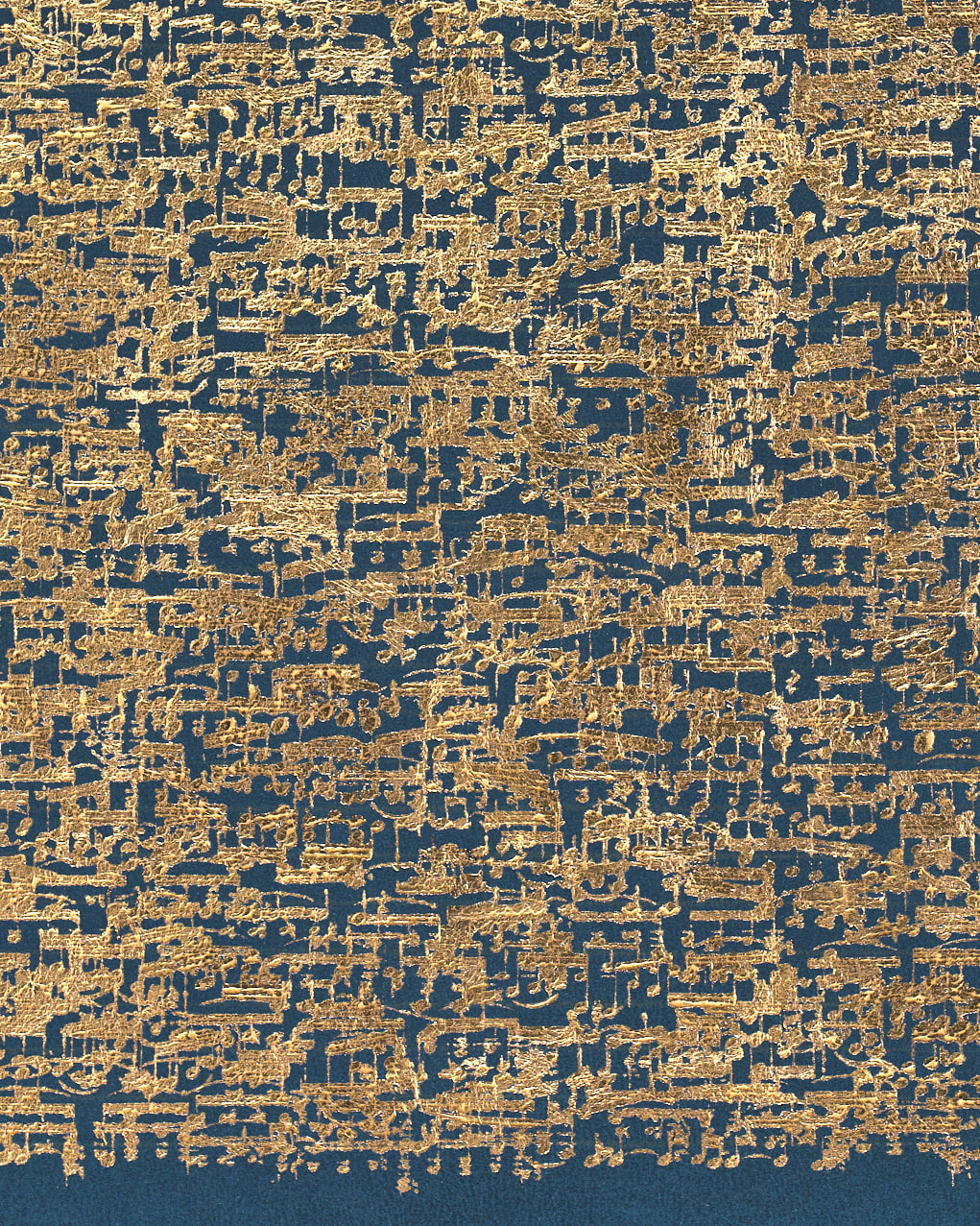 Idris Khan, Time Present, Time Past (Akhdar I), 2025