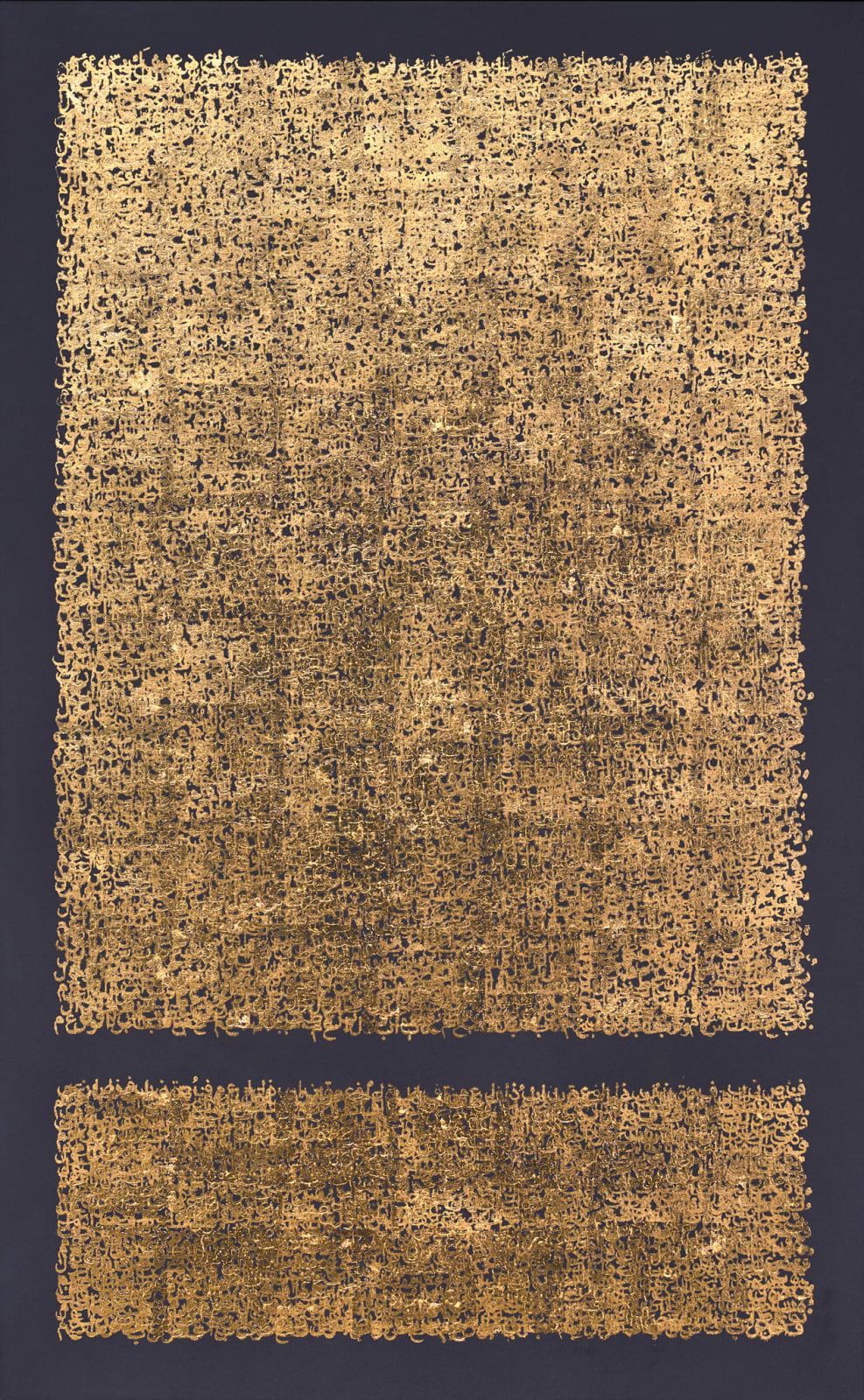 Idris Khan, Time Present, Time Past (Kiswah III), 2025