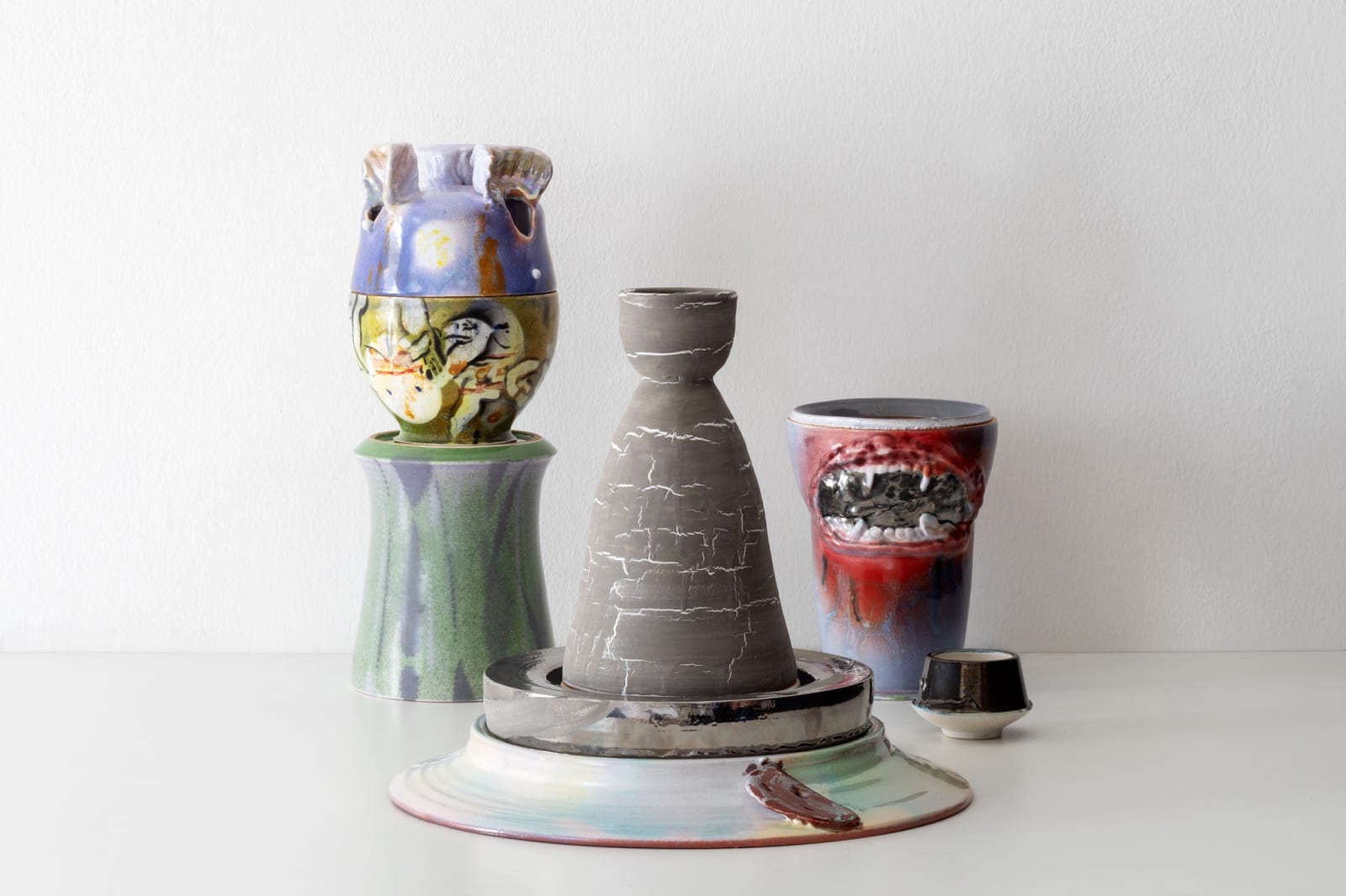 Christian Holstad, Potter’s Field Flowers (Modular Vase), 2025