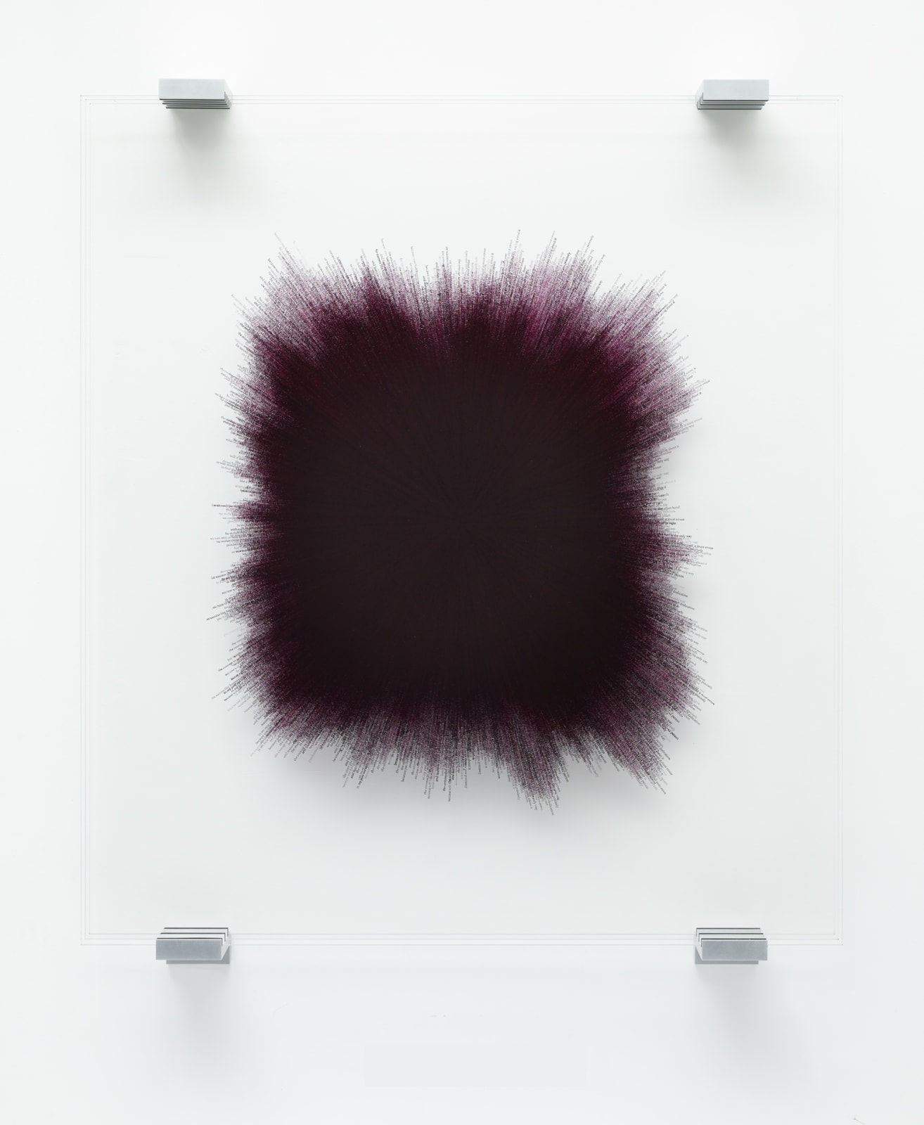 Idris Khan, The Words Beneath Words, 2019